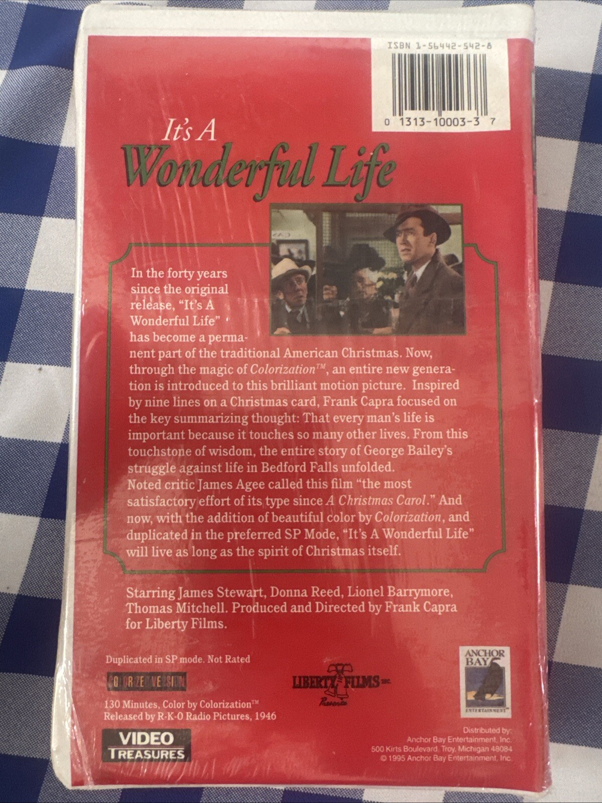 IT’S A WONDERFUL LIFE (VHS,1996 Brand new sealed 50th Anniversary) 