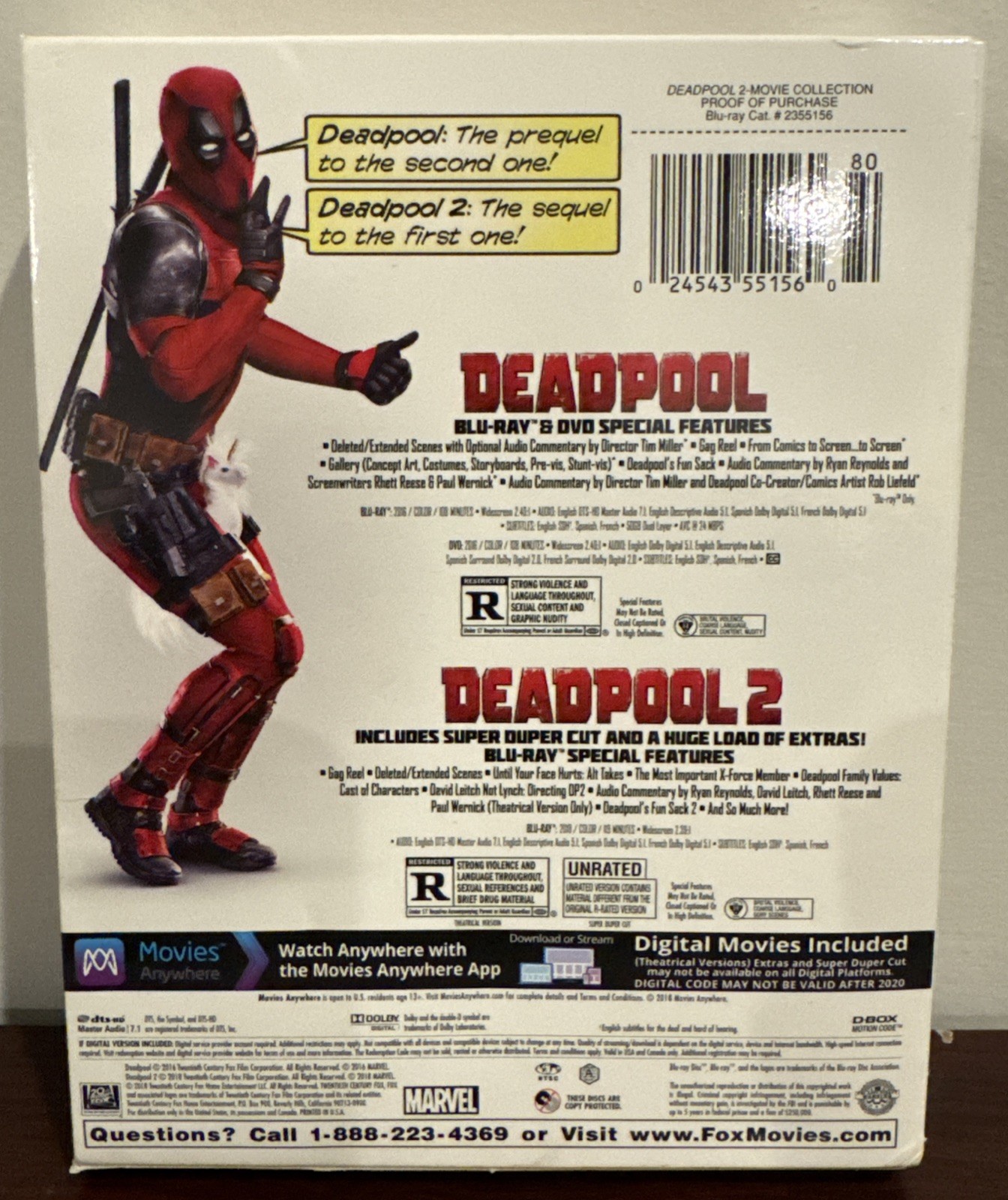 Deadpool: the Complete Collection (For Now) (Blu-ray)