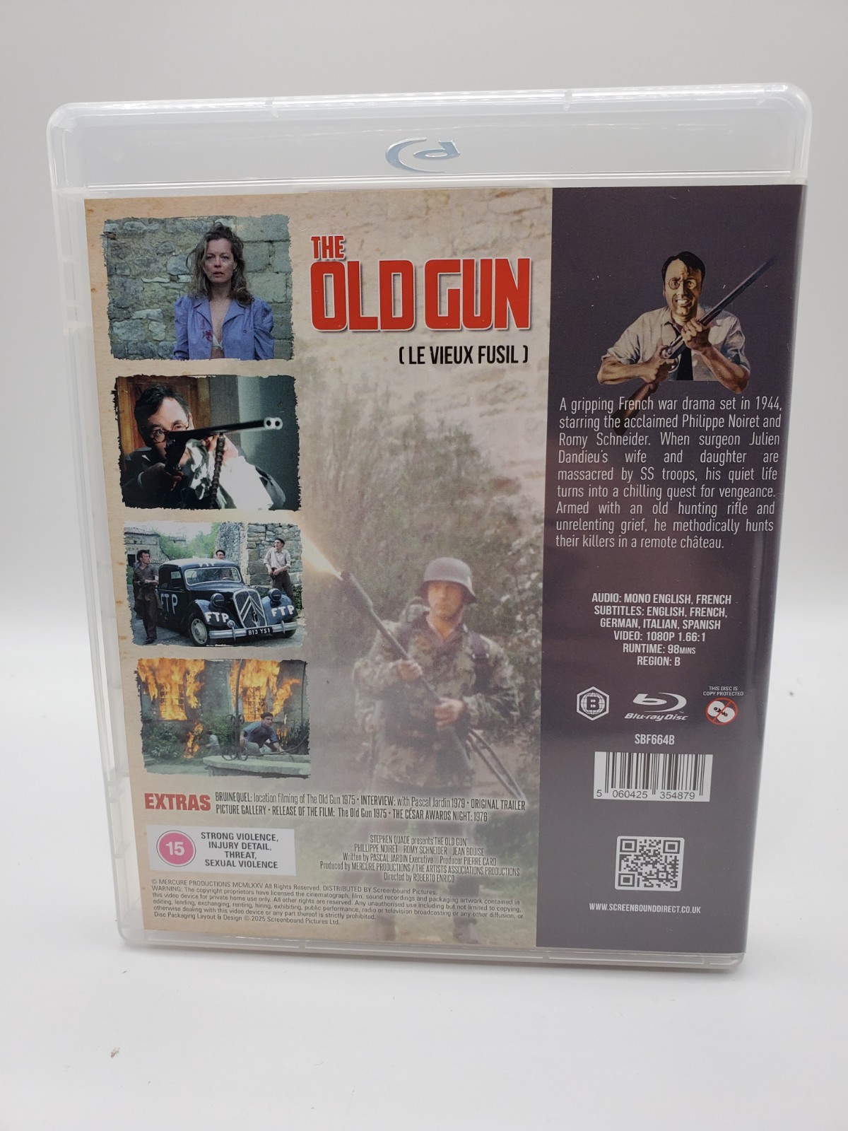 The Old Gun / Le Vieux Fusil (1975) Blu-Ray BRAND NEW (Region A/B Compatible)