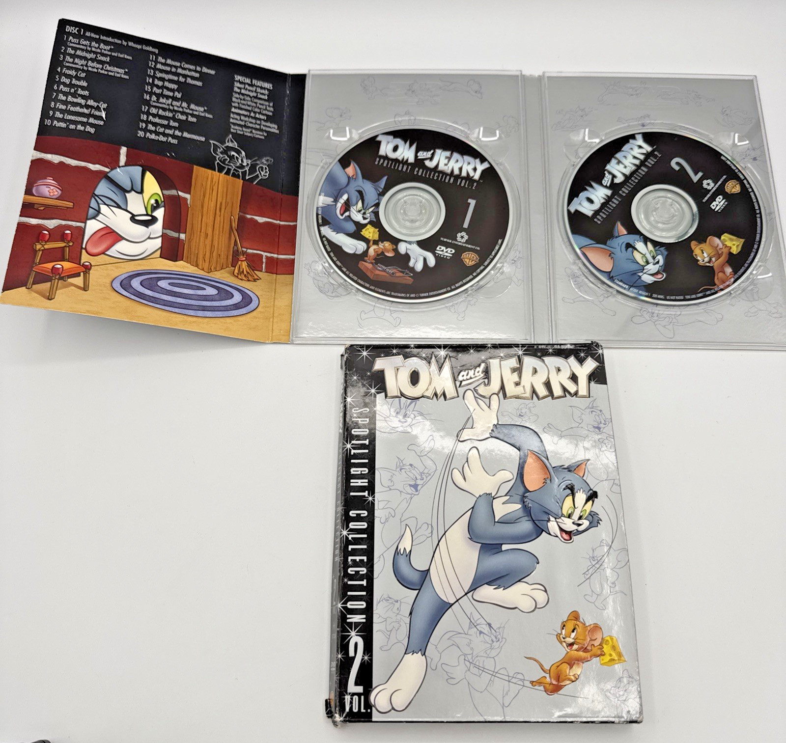 Lot Of 9 Tom And Jerry DVD’s TV Episodes / Movies Tested, Working