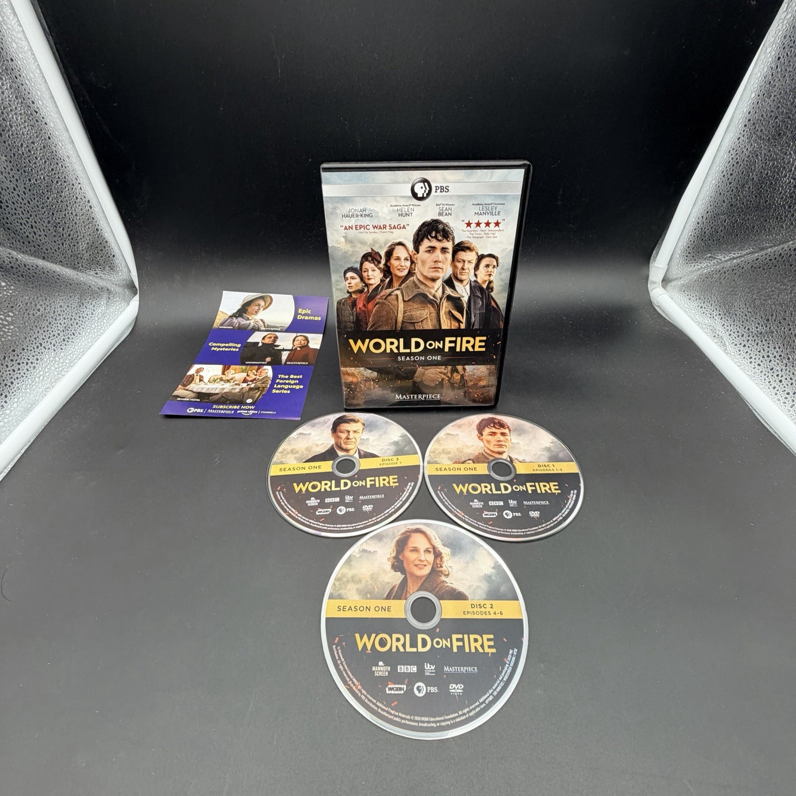 British Period Drama DVD Lot BBC PBS Masterpiece-Sanditon-Jane Eyre-Crawford