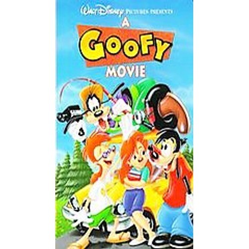 Disney A Goofy Movie VHS Kids OS Multi Color Clamshell Case 4658