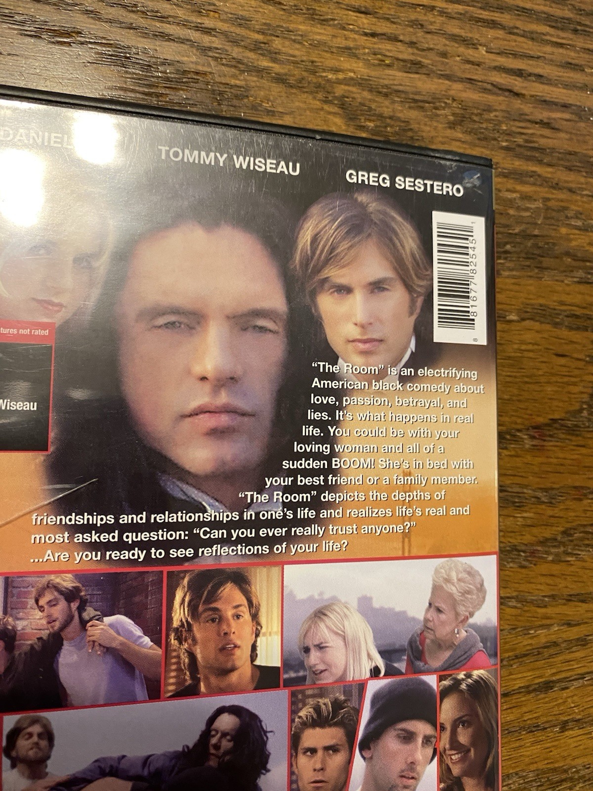 The Room Tommy Wiseau Juliette Danielle DVD Rare Oop Dark Comedy Cult Film