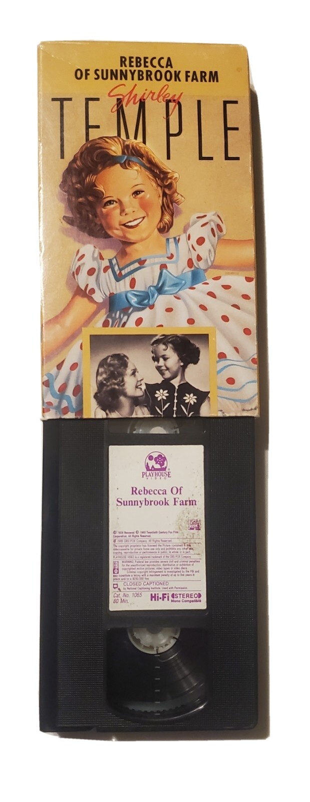 Rebecca of Sunnybrook Farm Hi Fi Stereo VHS. Closed captioned,