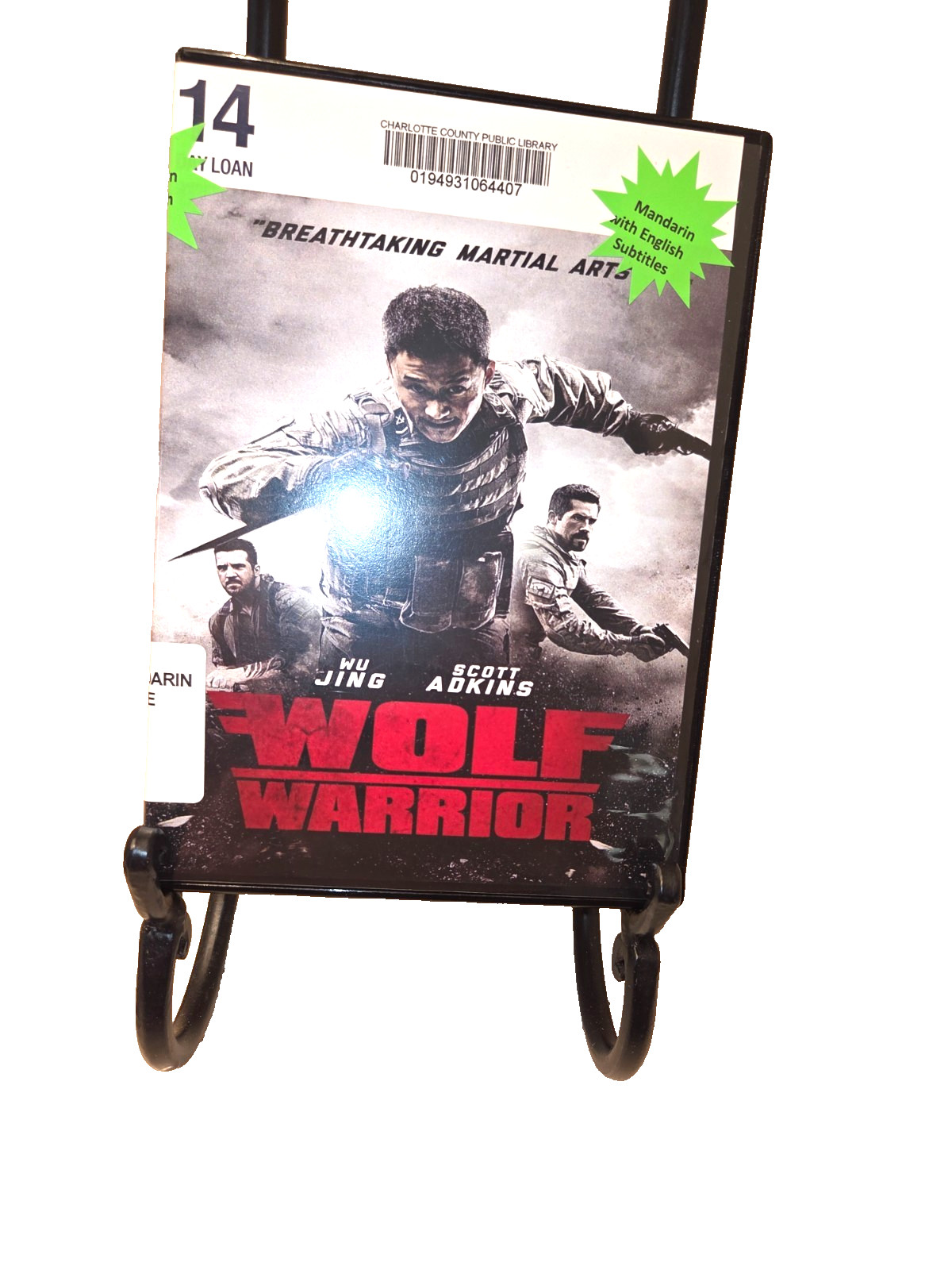 Wolf Warrior (DVD, 2015) Mandarin w/English Subtitles, Wu Jing, Scott Adkins