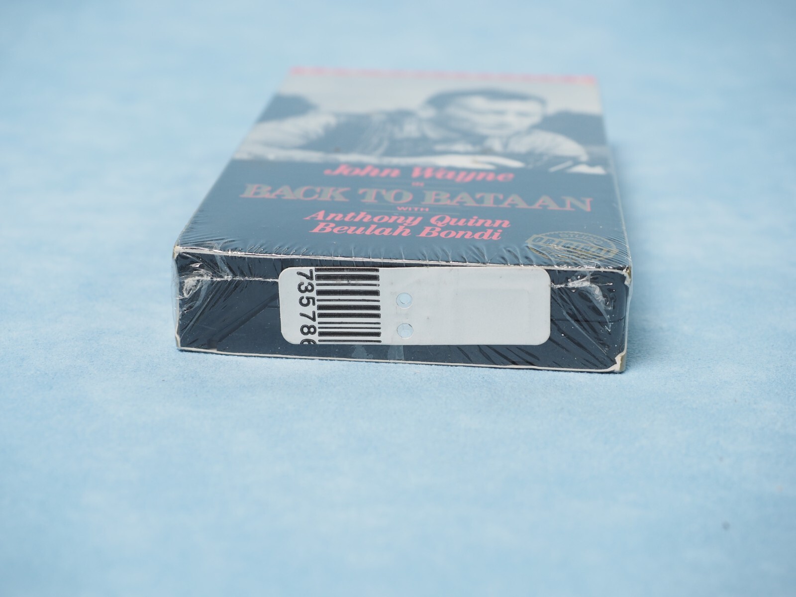 Back To Bataan John Wayne Anthony Quinn VHS 1989 1945 New Sealed
