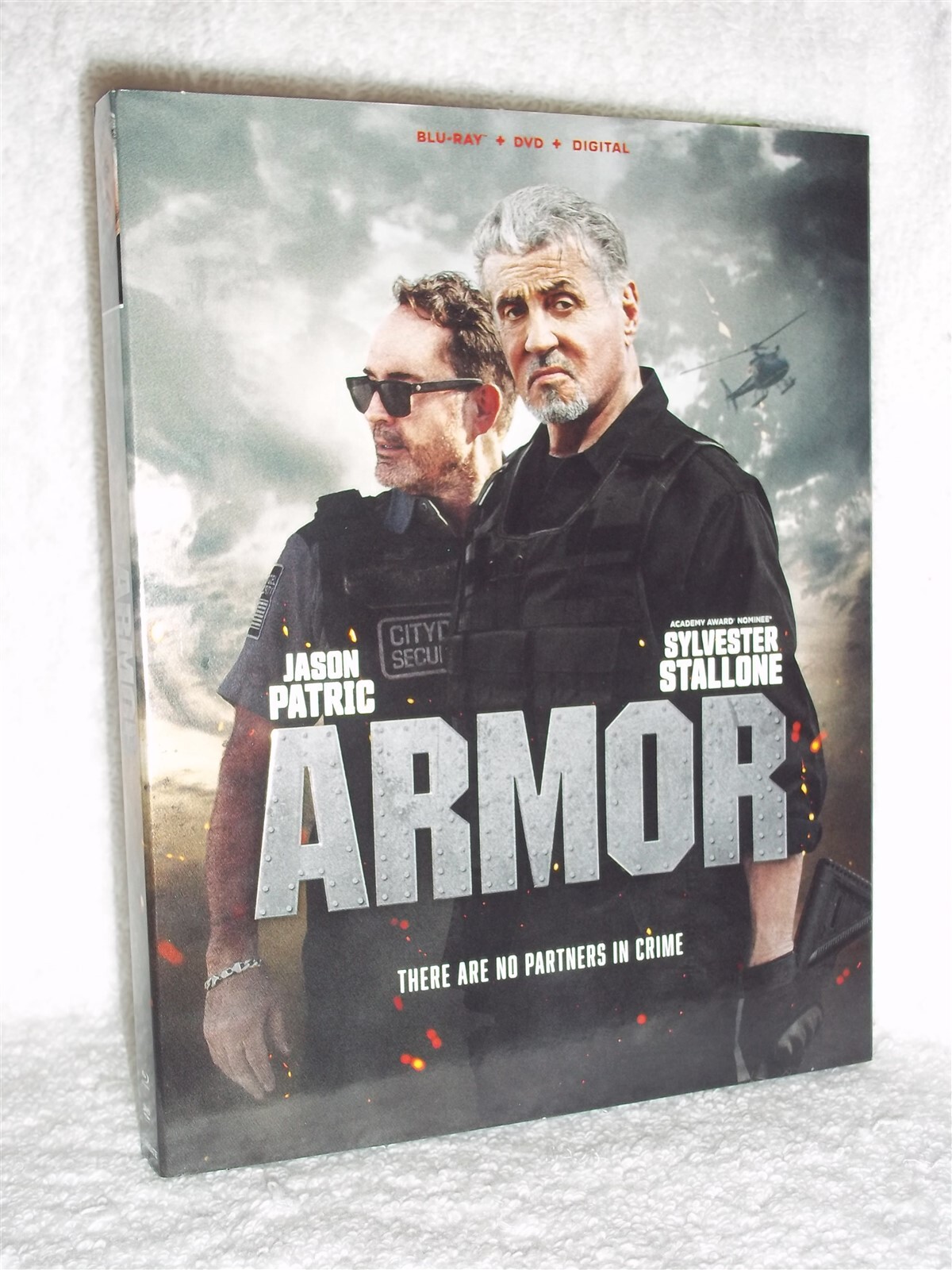 Armor (Blu-ray/DVD, 2024) Sylvester Stallone action adventure thriller drama FP