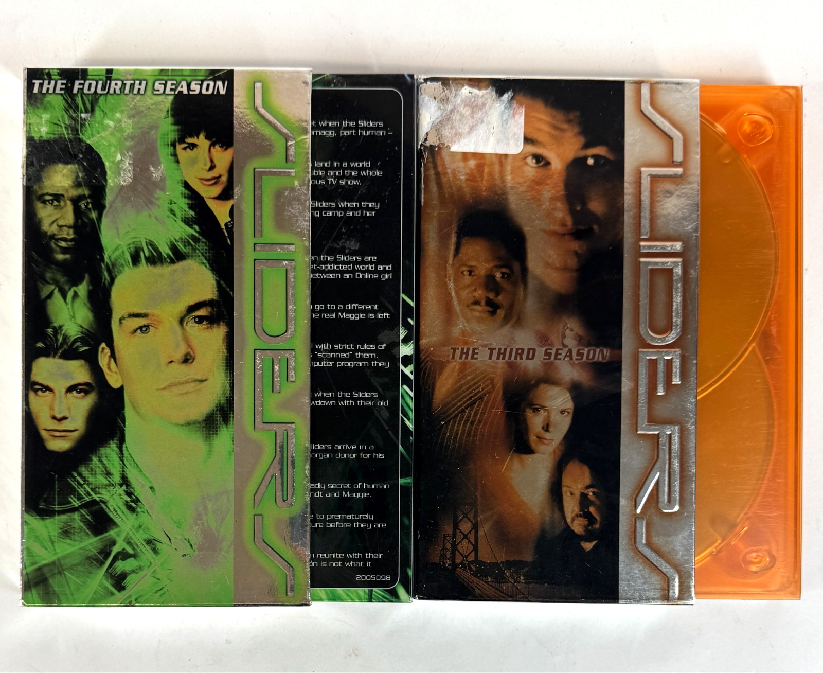 Sliders The Fourth Third Season 3 4 Three Four DVD 5-Disc Set Sci-fi Series