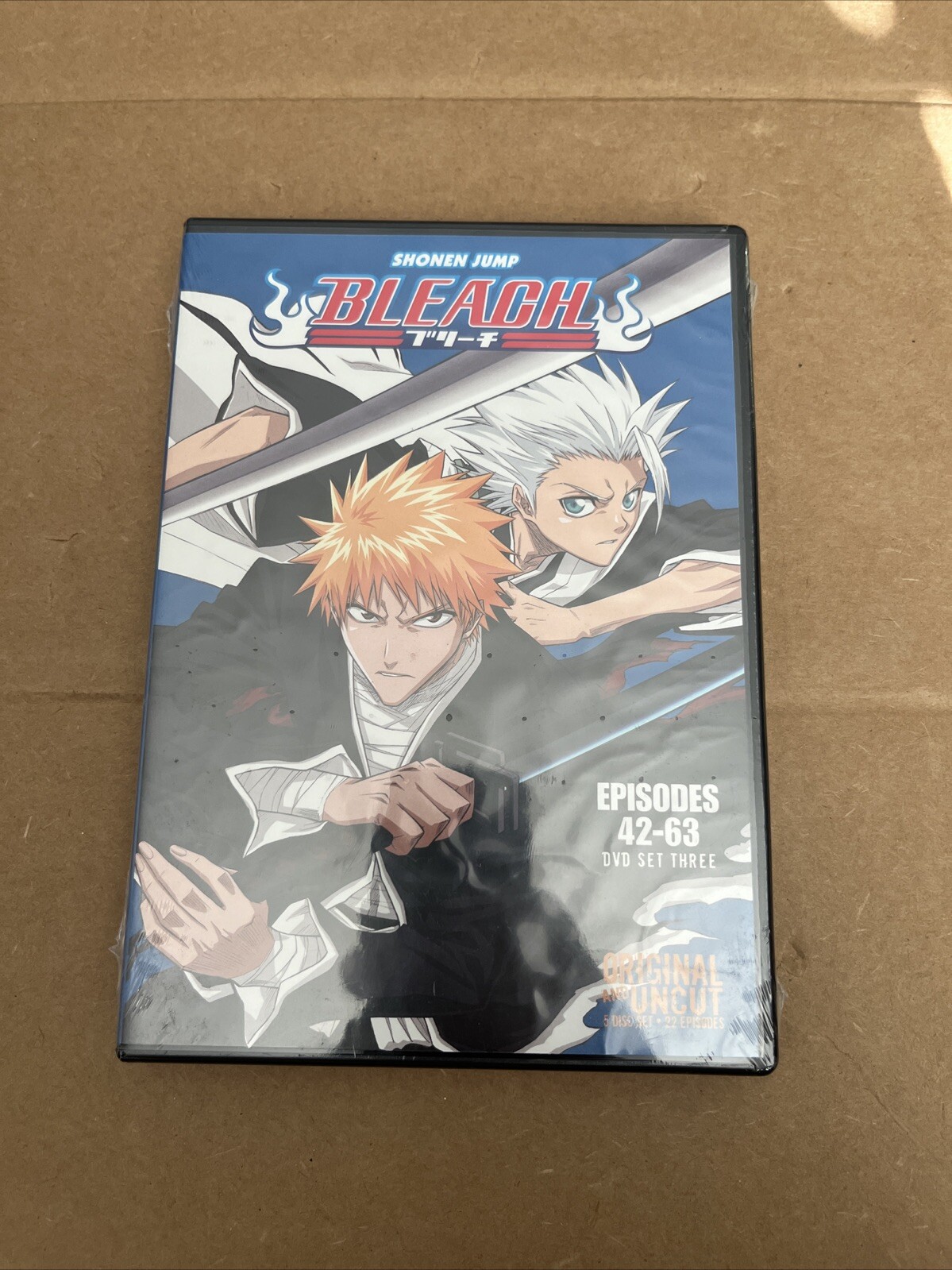 💥 Shonen Jump: Bleach Episodes 42-63 DVD SET