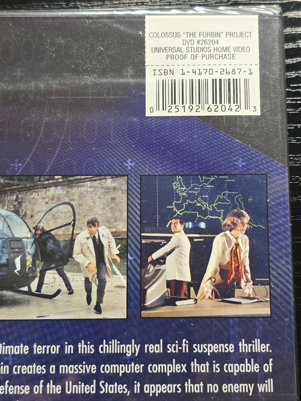 Colossus The Forbin Project DVD 1970 Remastered 2004