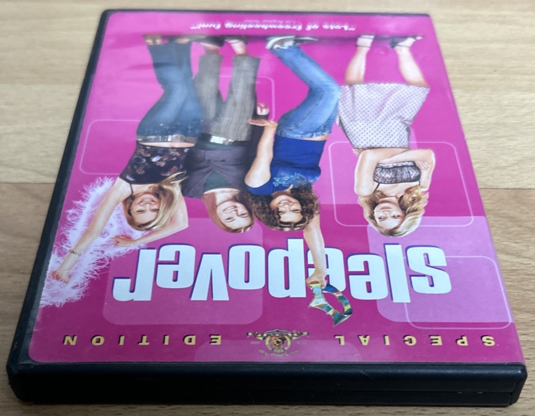Sleepover DVD Alexa Vega Mika Boorem Jane Lynch Sara Paxton Brie Larson Steve Ca
