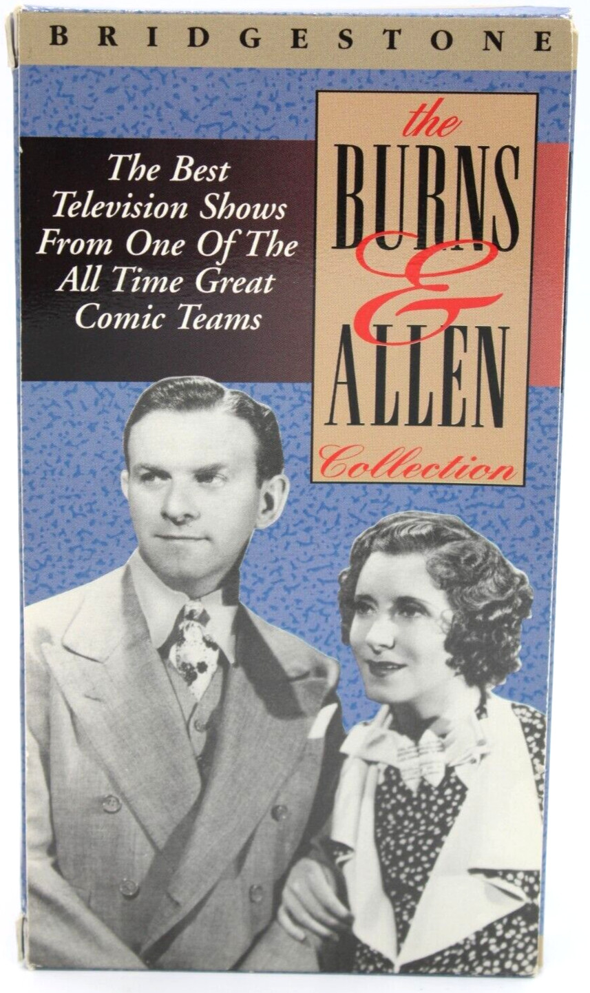 Bridgestone THE BURNS & ALLEN COLLECTION VHS 2 Volumes