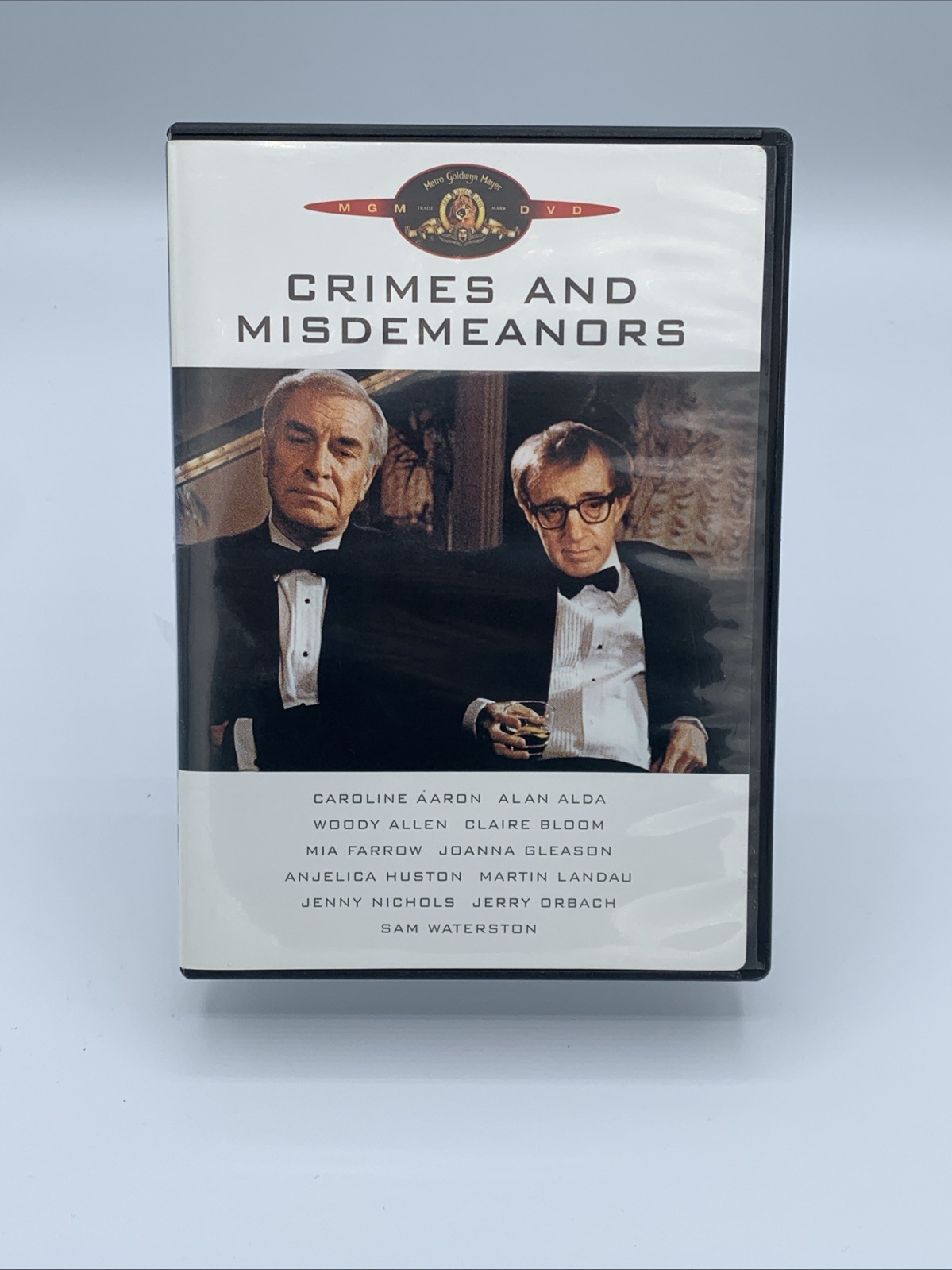 Crimes and Misdemeanors DVD 1989 Woody Allen Mia Farrow Widescreen Rare OOP!