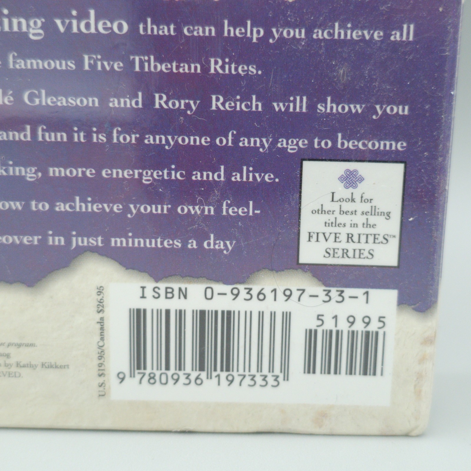 Ancient Secret of the Fountain of Youth VHS New Sealed 1999 Exercise Video