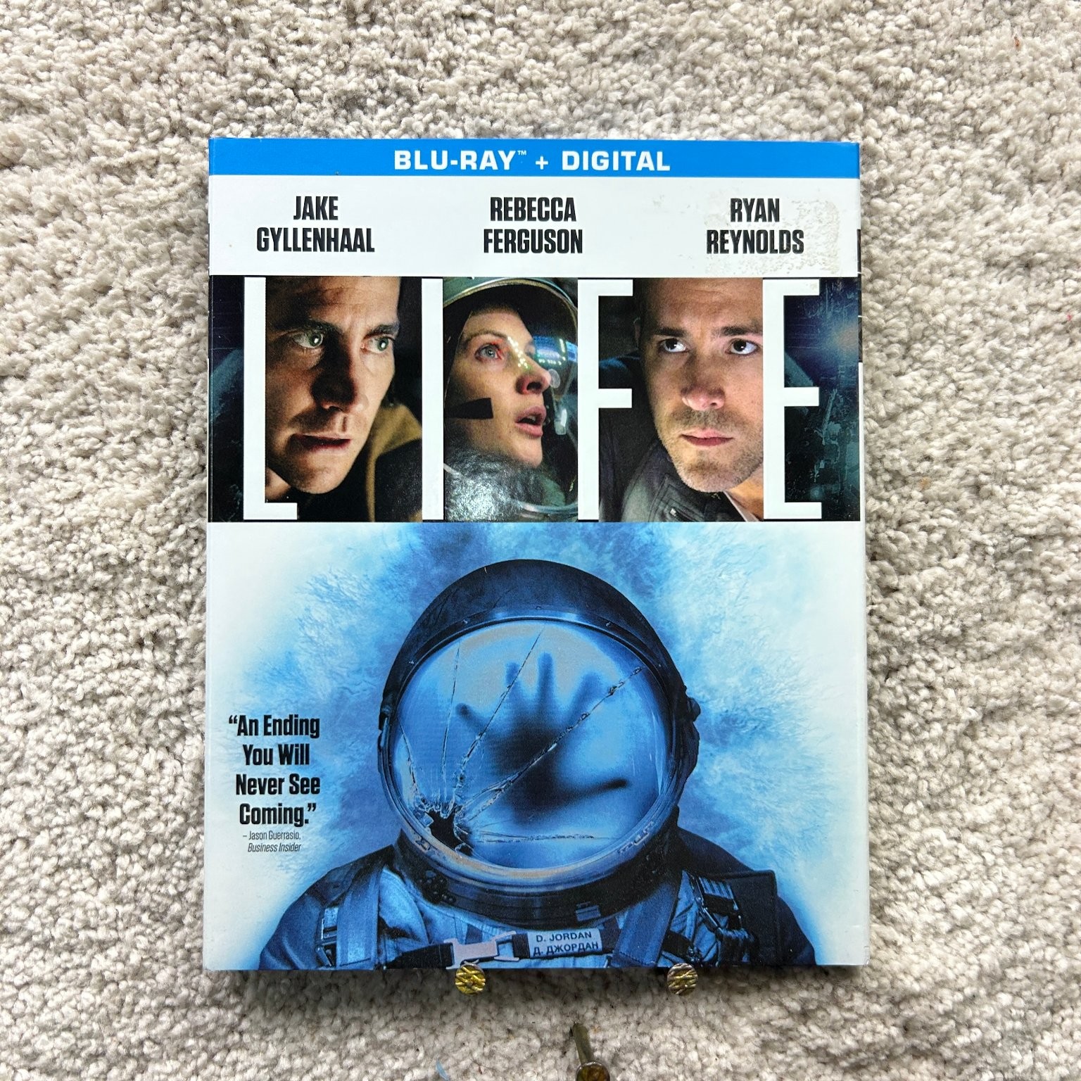 Life Blu-ray 2017 Jake Gyllenhaal Ryan Reynolds Sci-Fi Thriller