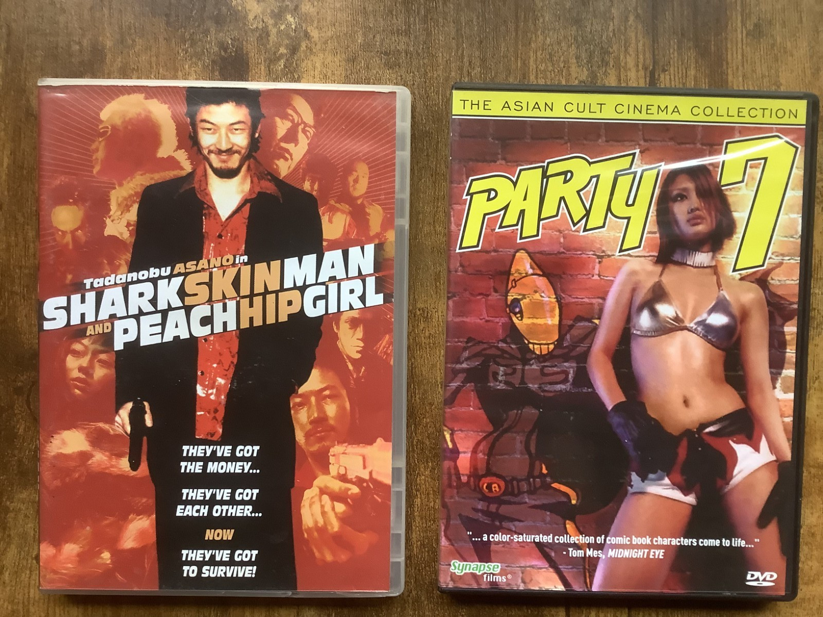 Katuhito Ishii DVD Film Lost – Party 7 / Sharkskin and Peachhip Girl