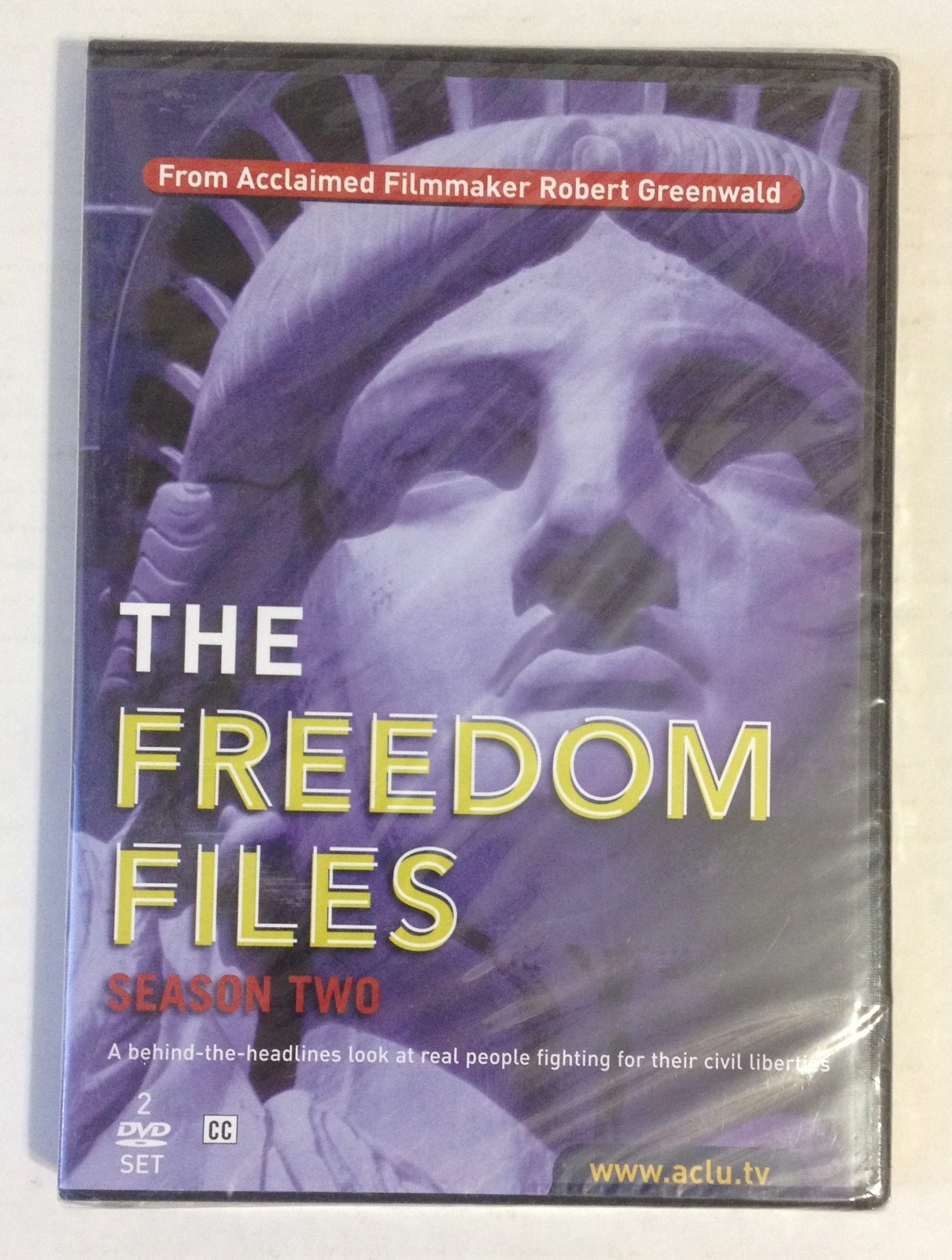 The Freedom Files Season Two 2 (DVD) Robert Greenwald ACLU_Sealed