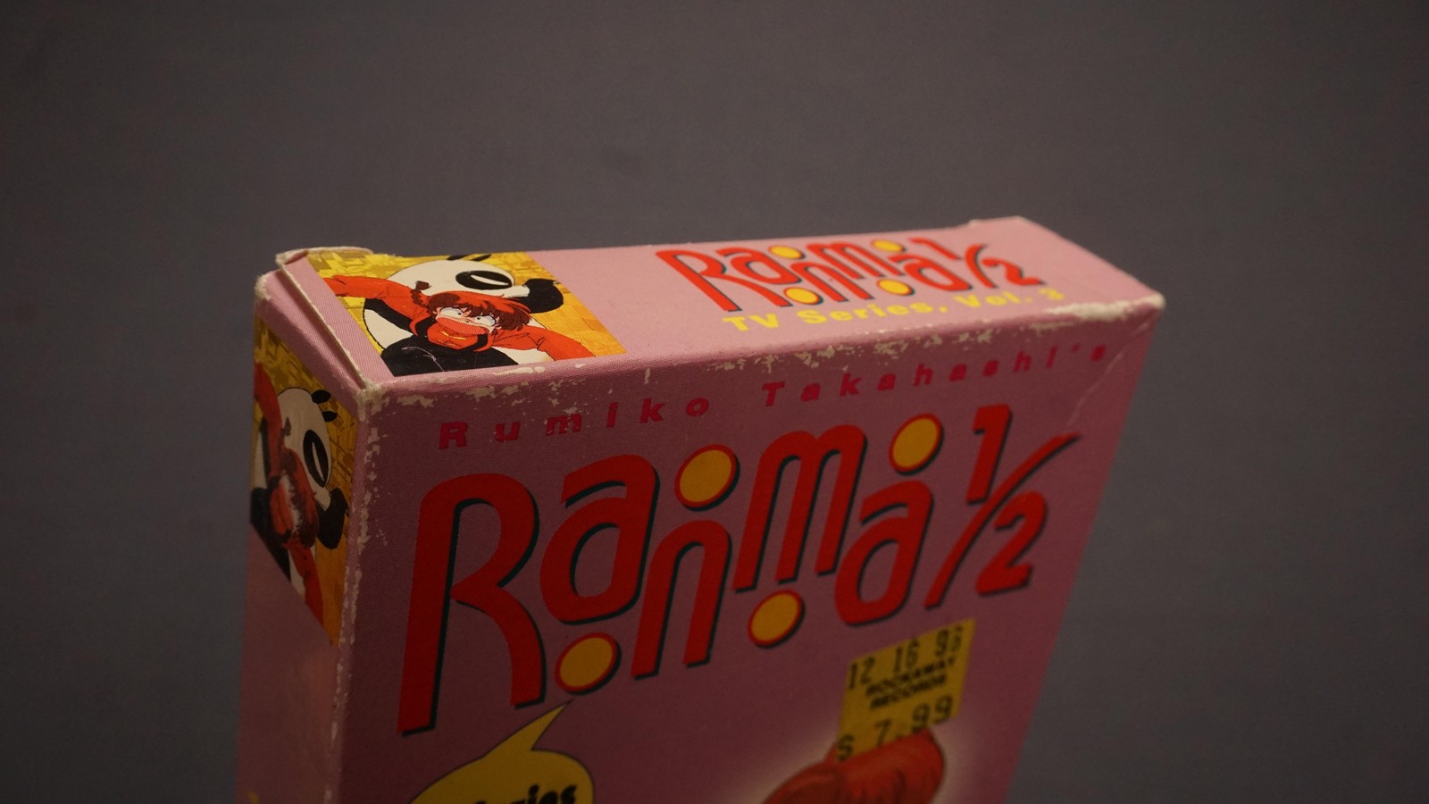 Vintage Ranma 1/2 TV Series Vol 1-3 5 6 VHS Lot English Dub Anime Japan Viz