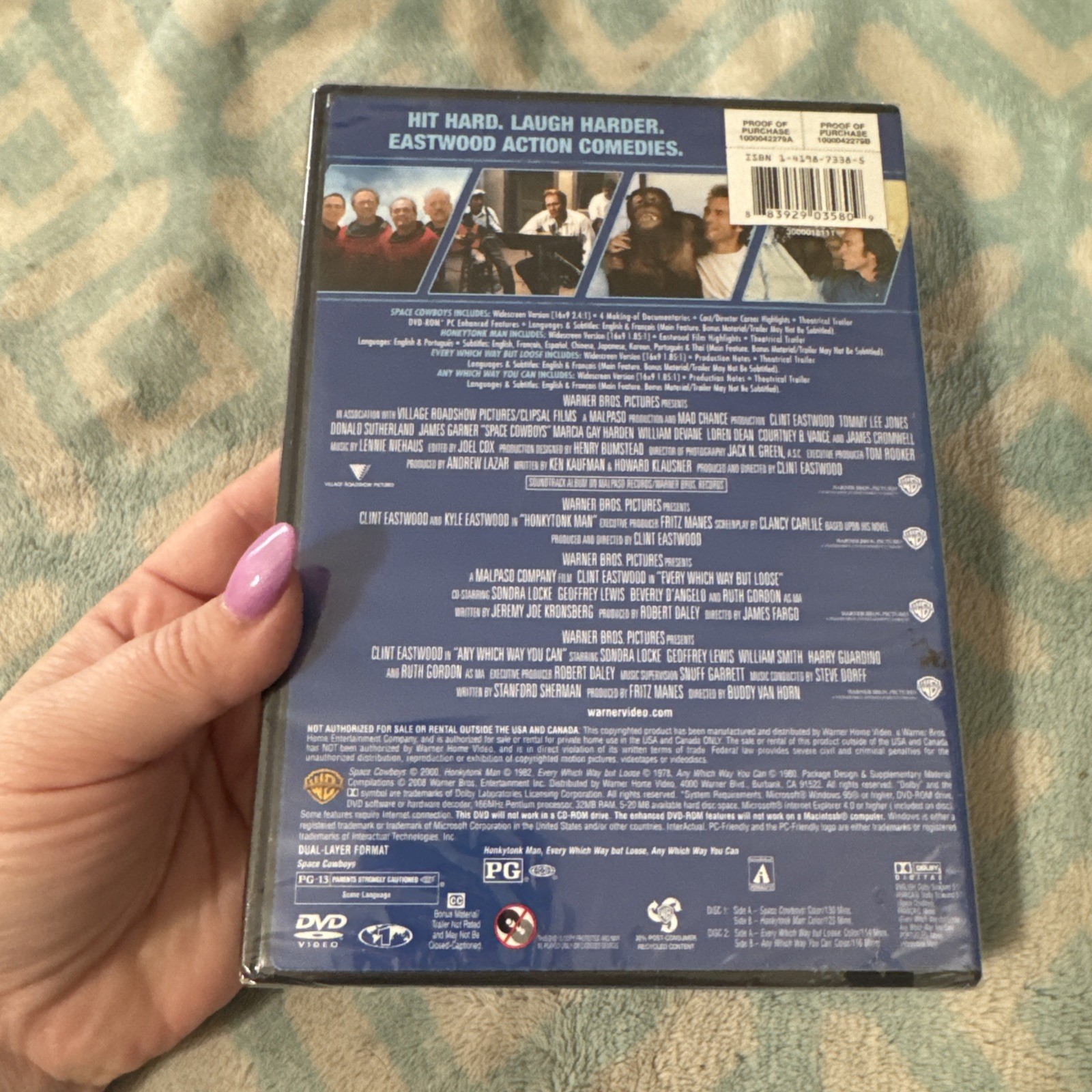4 Film Favorites: Clint Eastwood Comedy (DVD) **BRAND NEW**