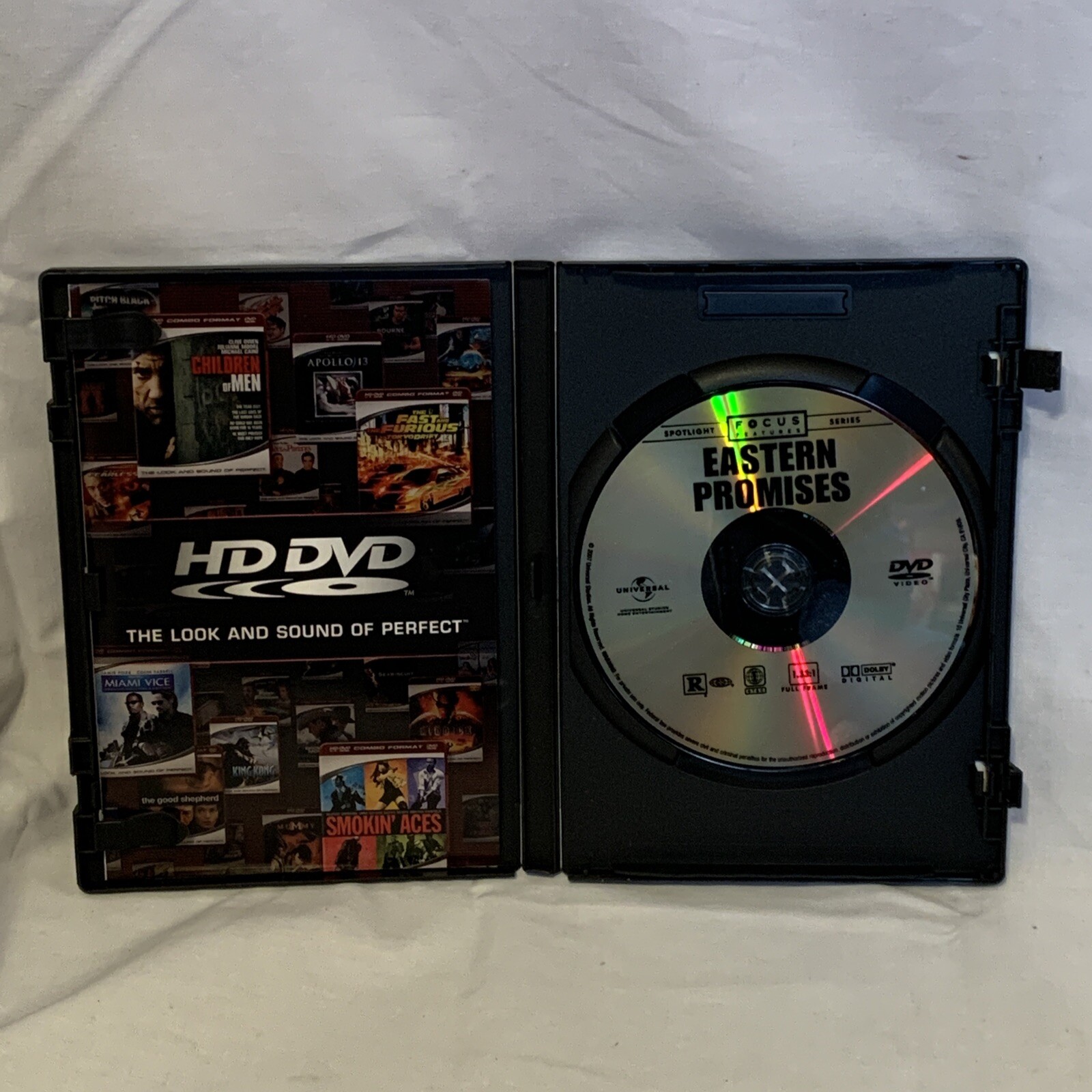 Eastern Promises (DVD, 2007, Full Frame) Viggo Mortensen, Naomi Watts