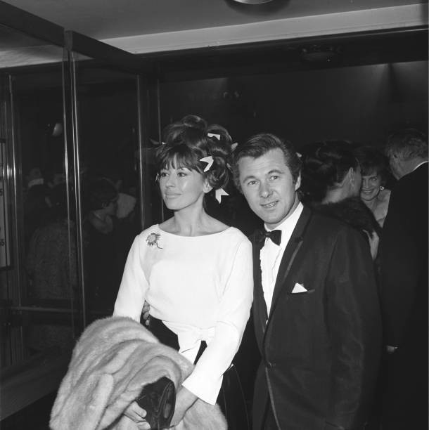 Film Director Actor Bryan Forbes His Wife Actress Nanette Newman A- Old Photo 4