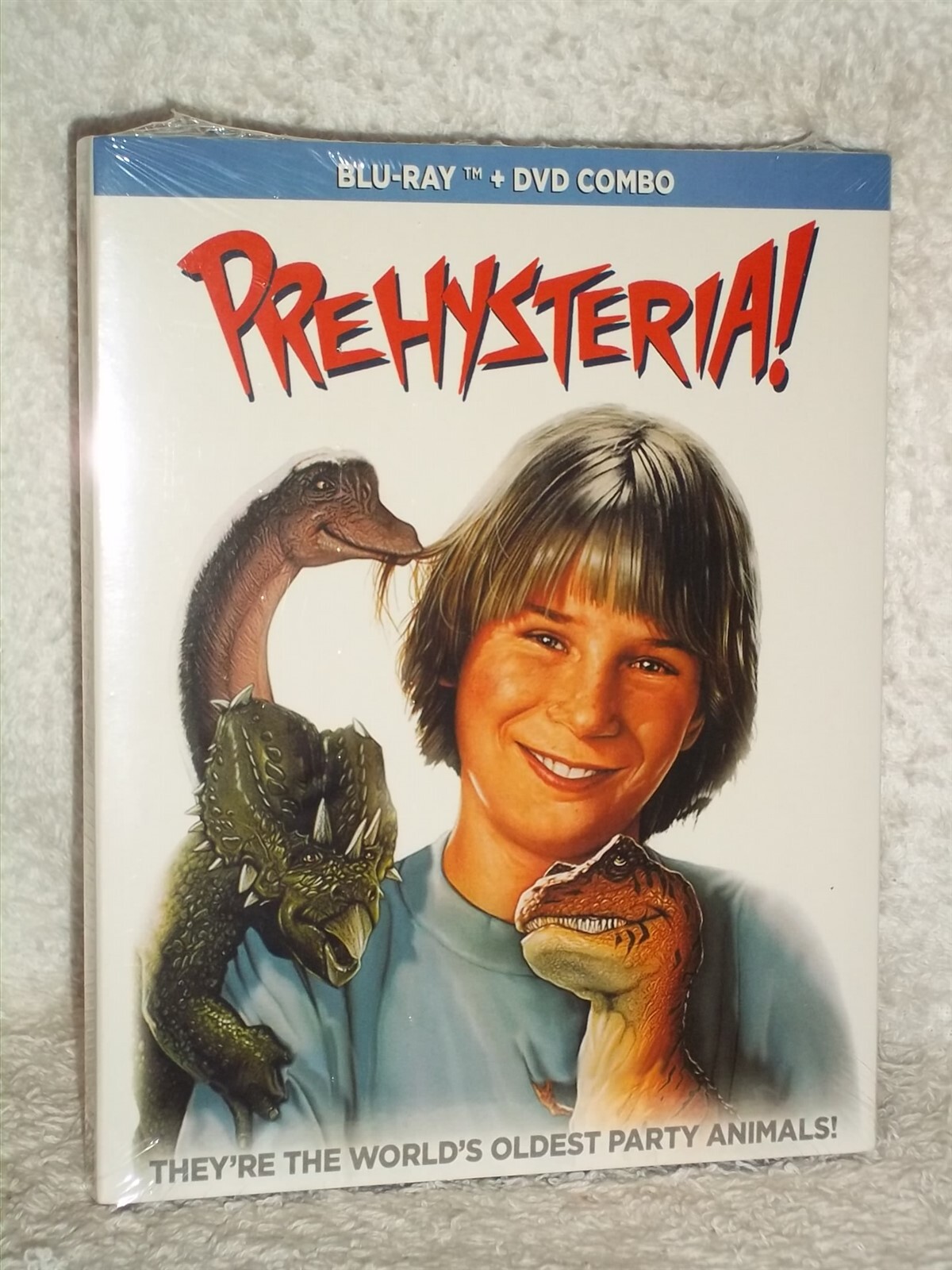 Prehysteria (Blu-ray, 2021) Brett Cullen Colleen Morris Stephen family dinosaurs