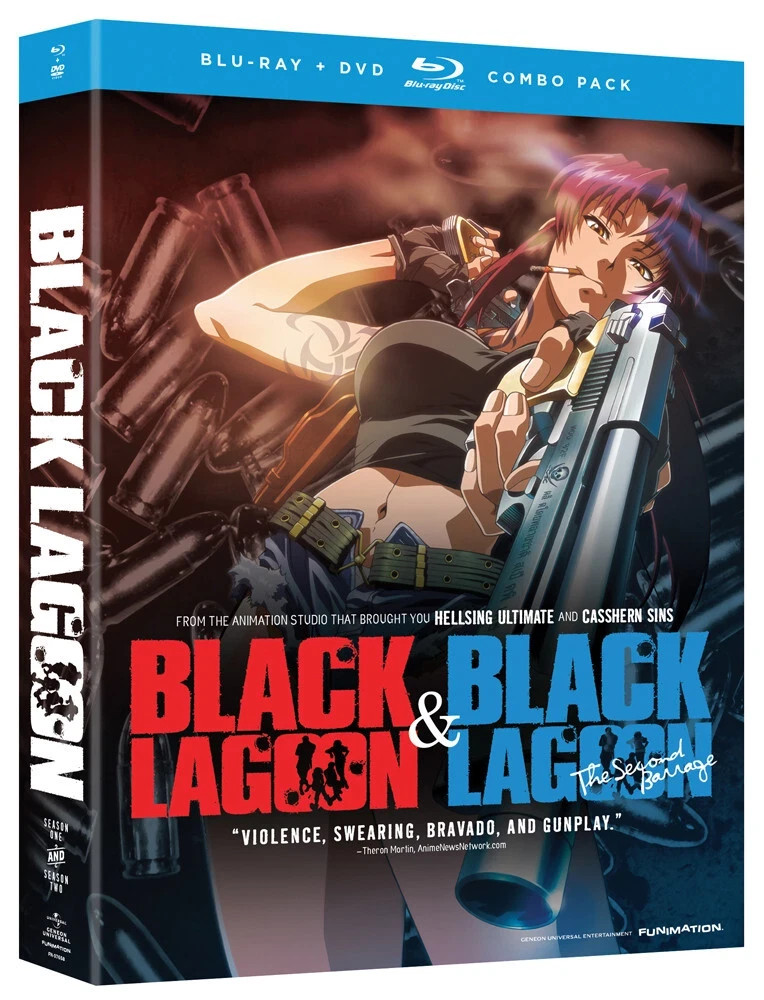 Black Lagoon Seasons 1 & 2 BLURAY/DVD (Out of Print)