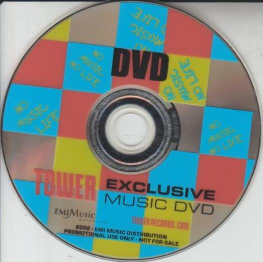 Tower Exclusive Music 2002 PROMO DVD VIDEO Janet Jackson Mick Jagger Smashing +