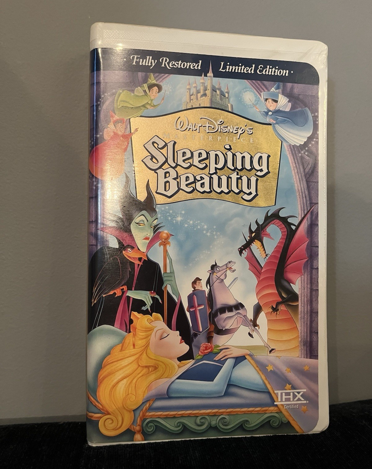 Walt Disney Sleeping Beauty VHS Limited Edition THX Certified G