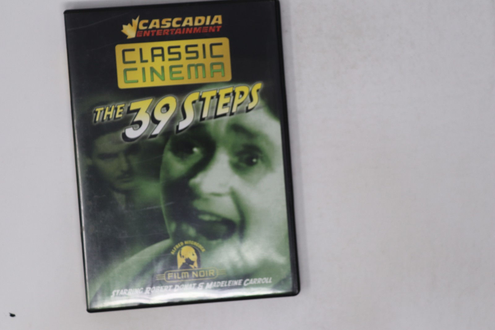 The 39 Steps DVD Cascadia Entertainment Classic Cinema Film Noir