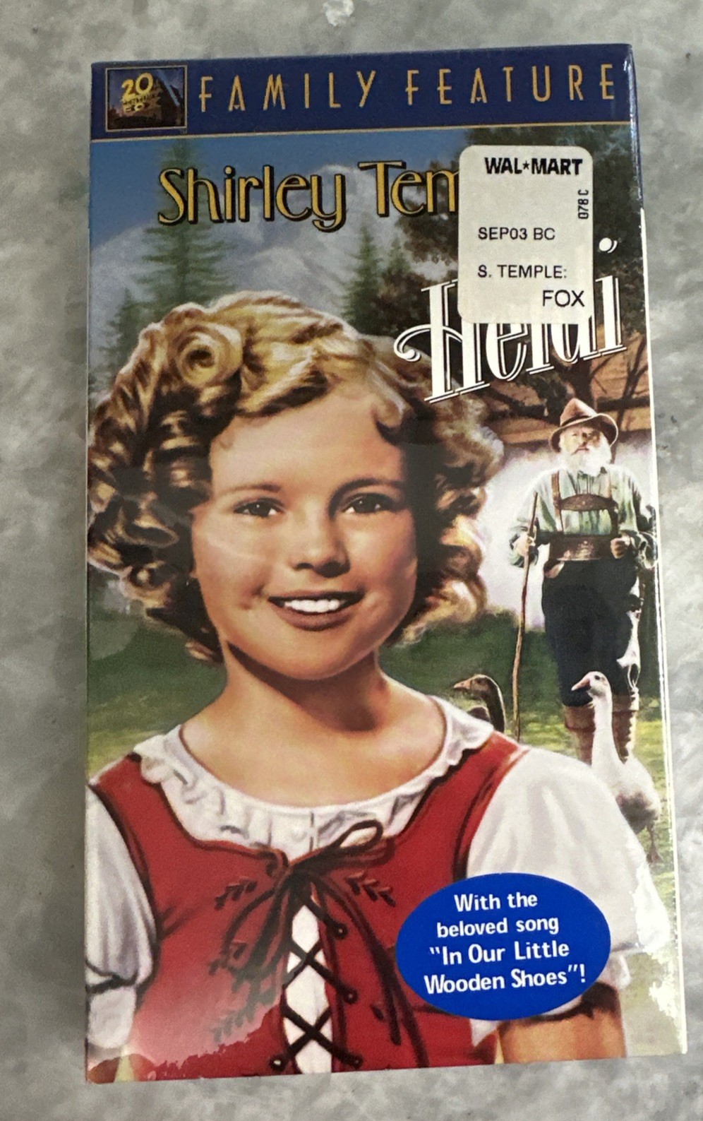 Heidi (VHS, 2001, Colorized/Slipsleeve) Brand New Factory Sealed