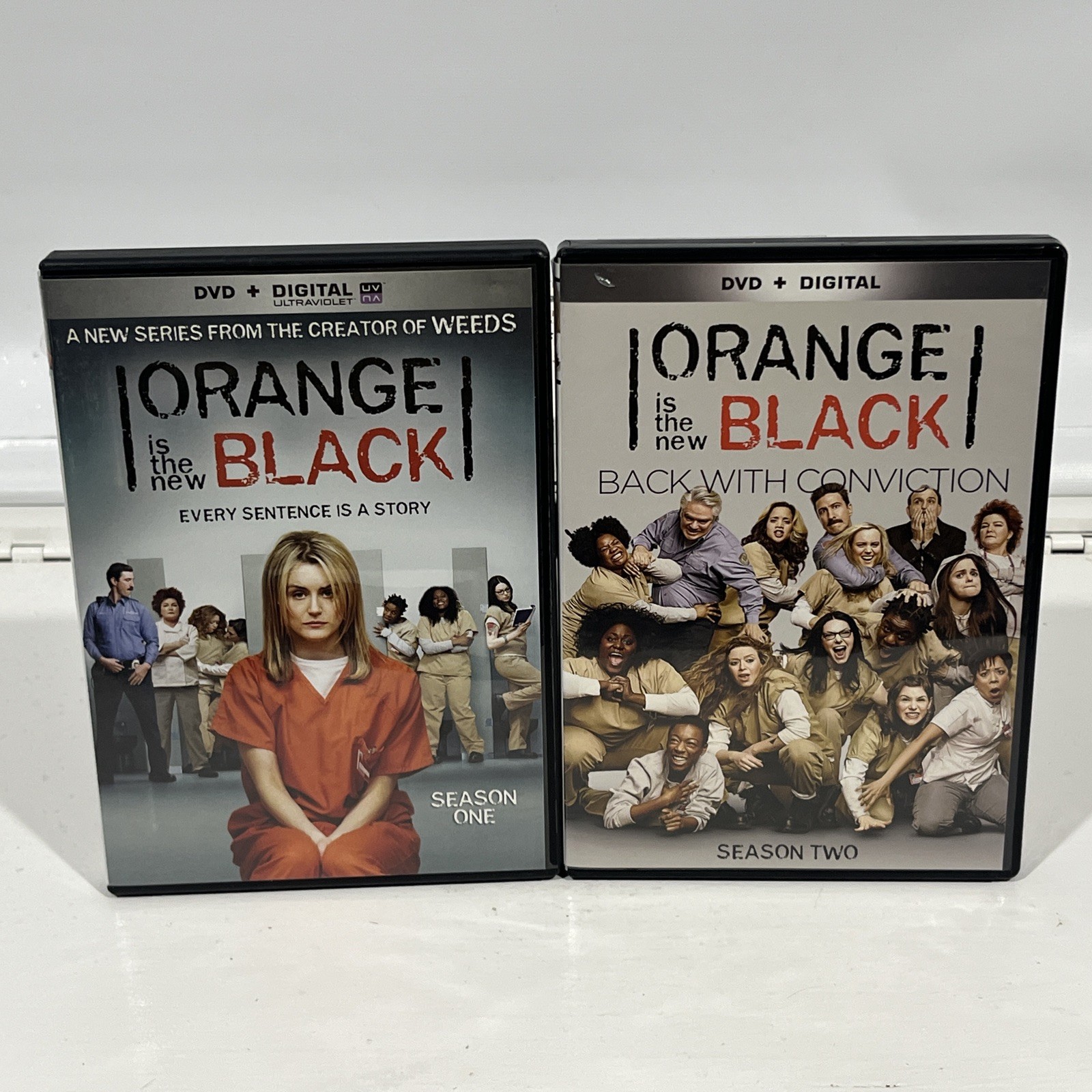 Orange Is The New Black Season One 1 + Two 2 DVD | Widescreen