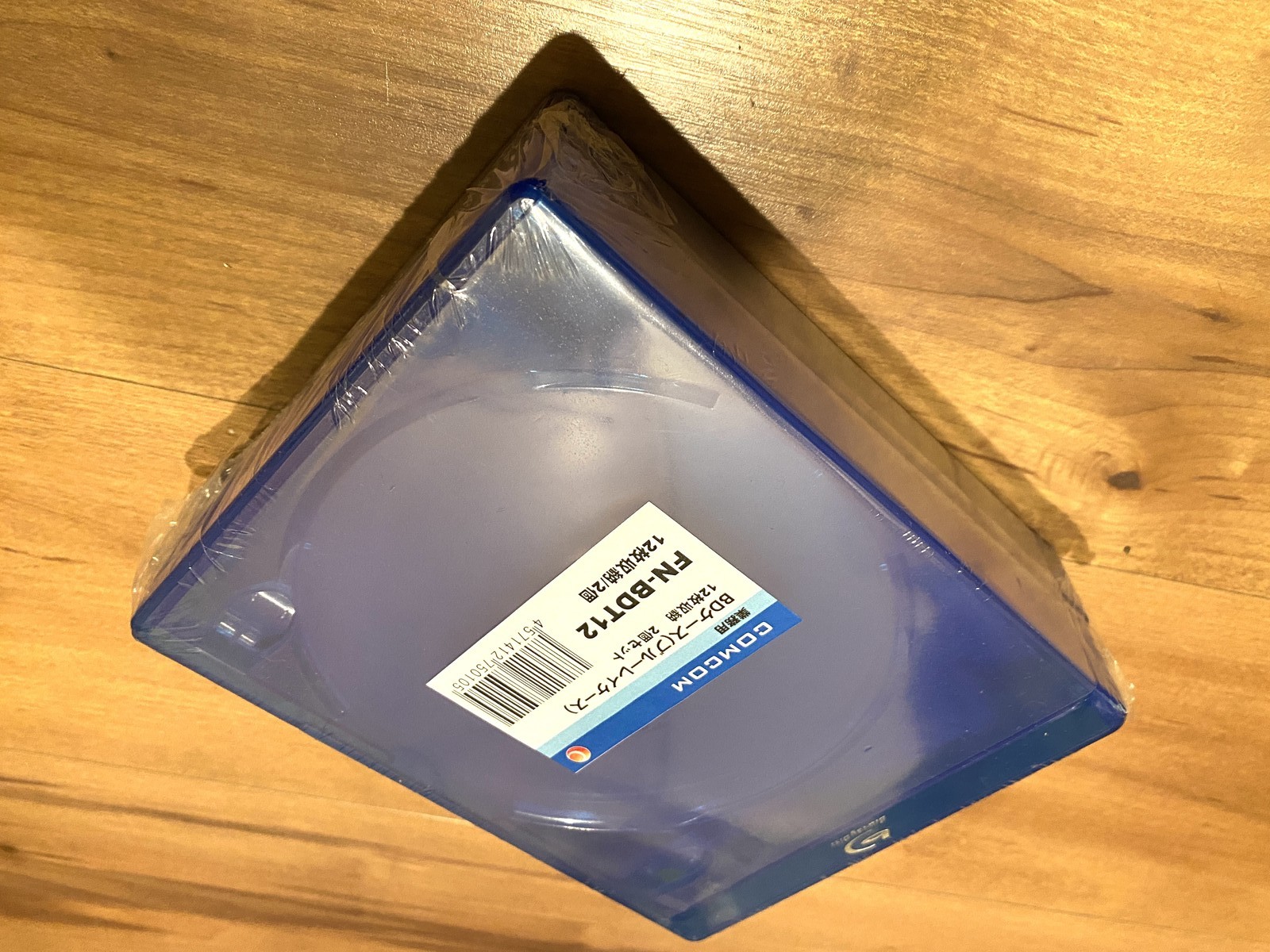 COMCOM BD case (Blu-ray case) holds 12 discs, with Blu-ray logo [set of 2]
