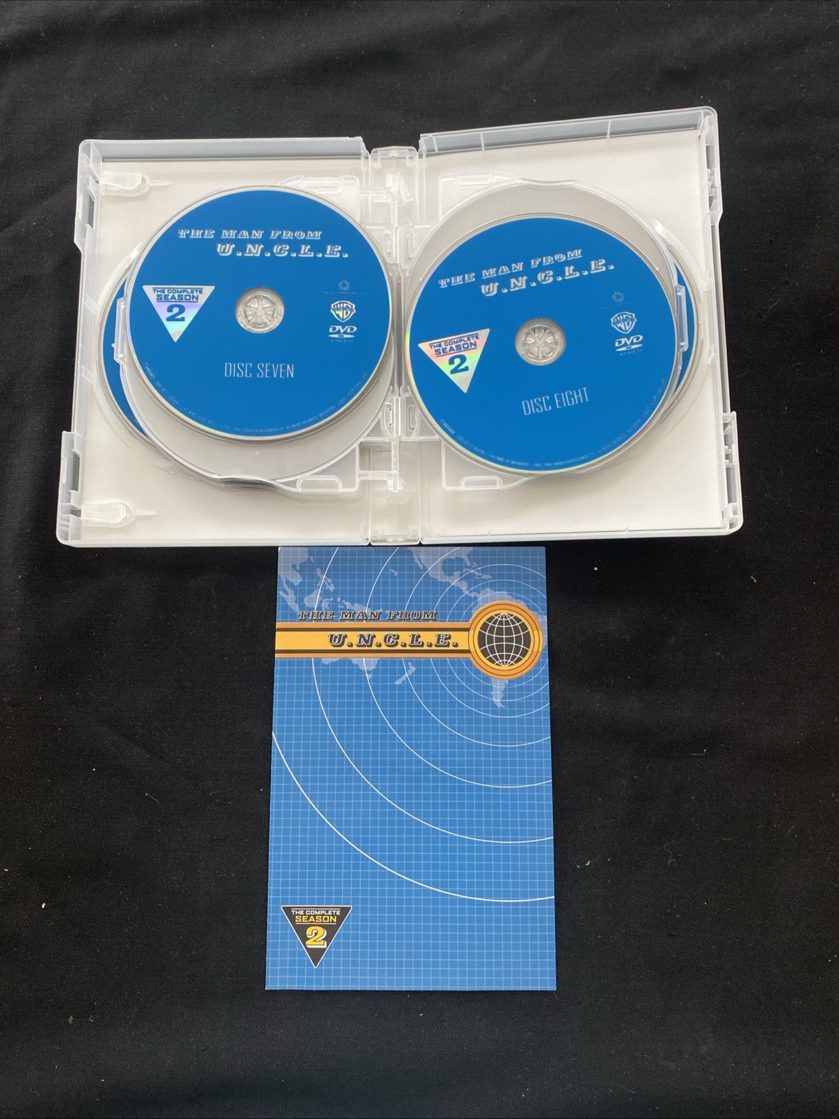 The Man From UNCLE -The Complete Series 41 Disc DVD Box Set U.N.C.L.E. Free Ship