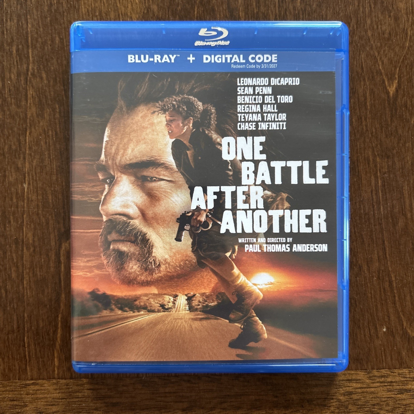 One Battle After Another (Blu-ray) Like New, NO DIGITAL CODE, DiCaprio, Penn
