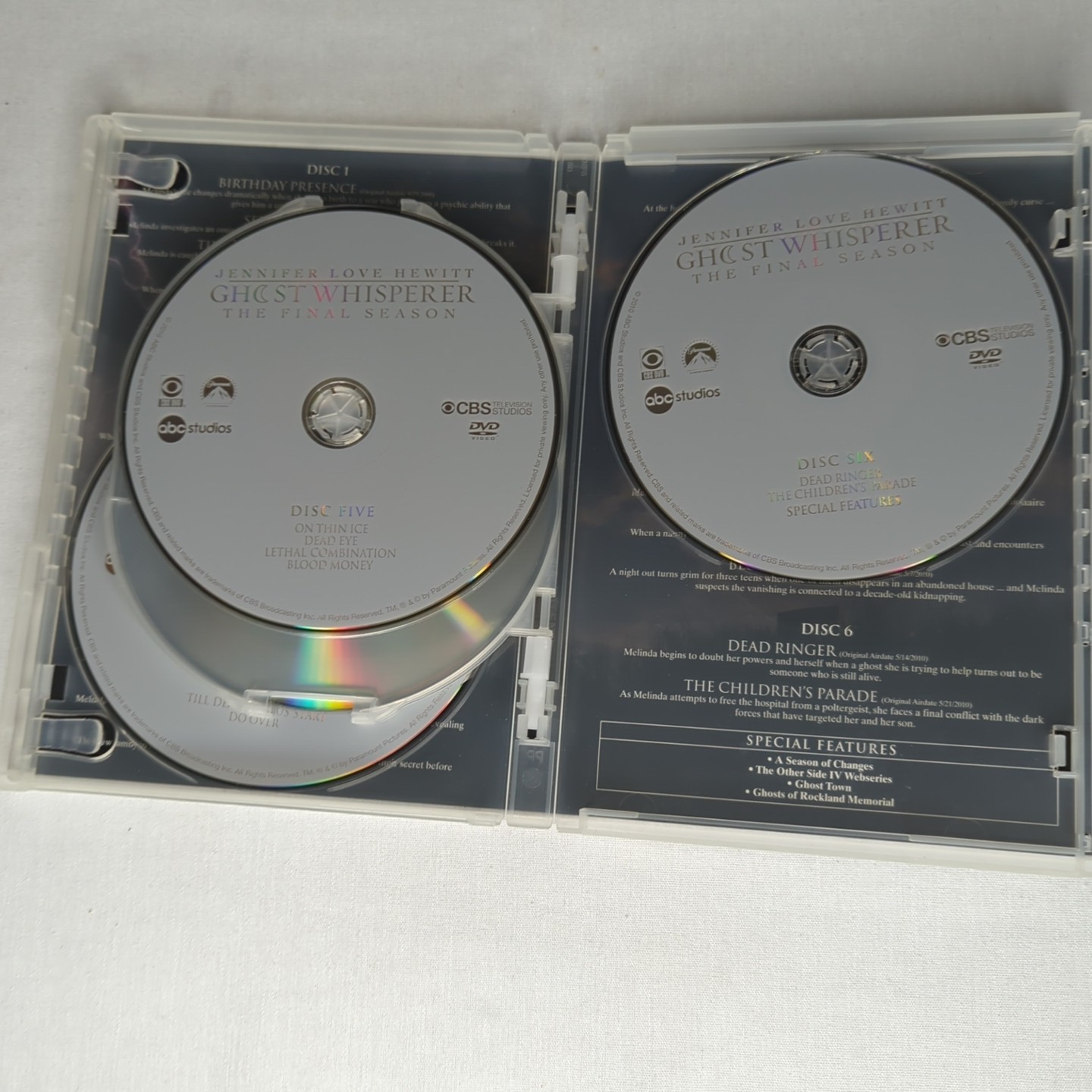 Ghost Whisperer Season 1, 2 & 5 DVD Sets – Lot Of 3