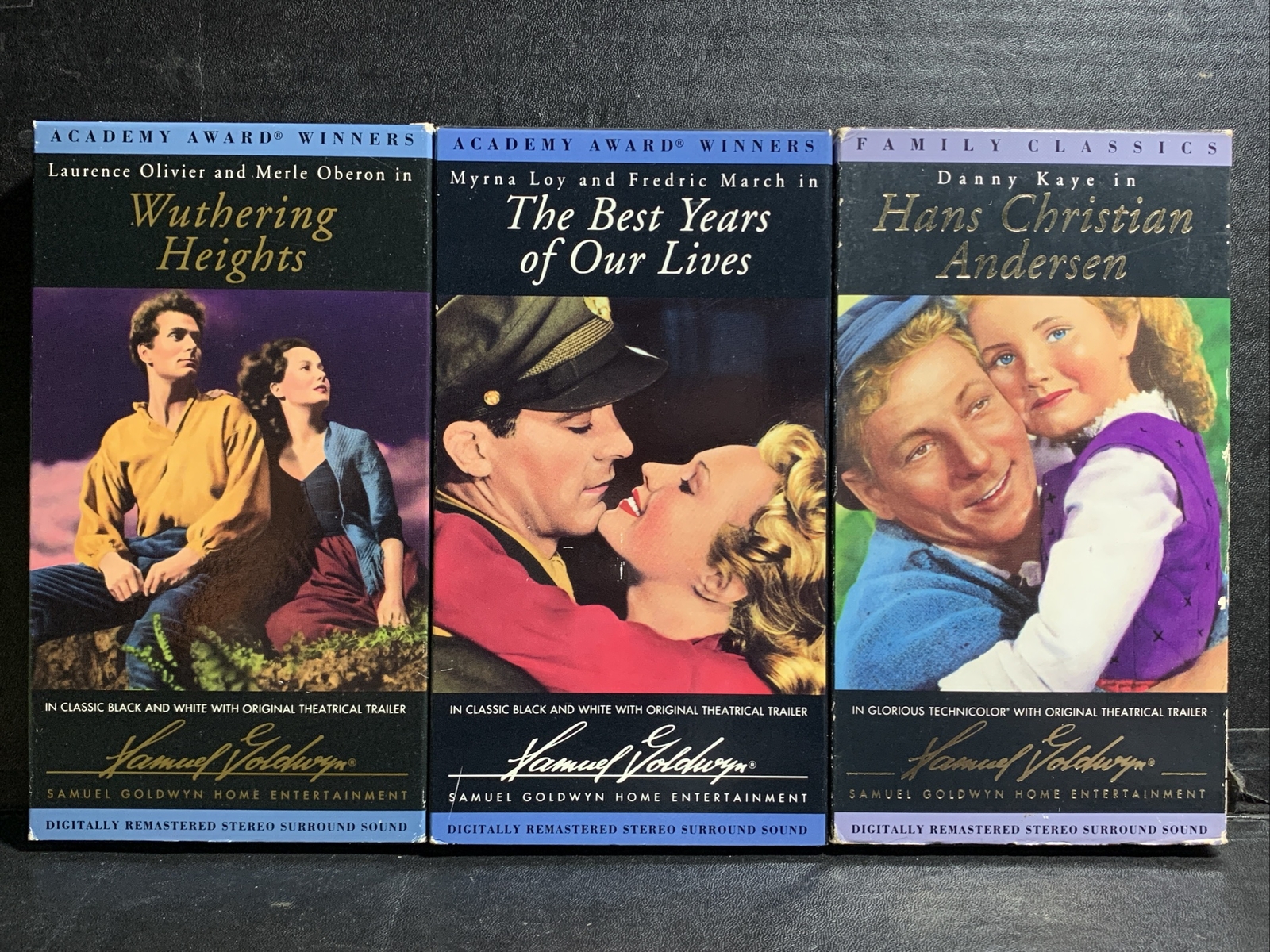 HBO Video: Samuel Goldwyn VHS Lot Of 3