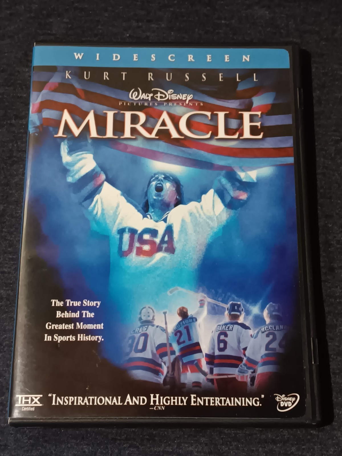 Miracle Full Screen DVD Kurt Russell Walt Disney Pictures 2-Disc Set