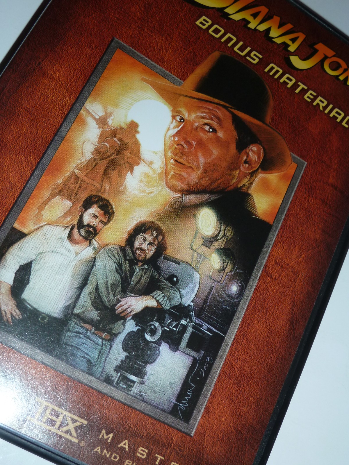 Indiana Jones Bonus Material DVD 2003 making-of documentary features bonus disc!