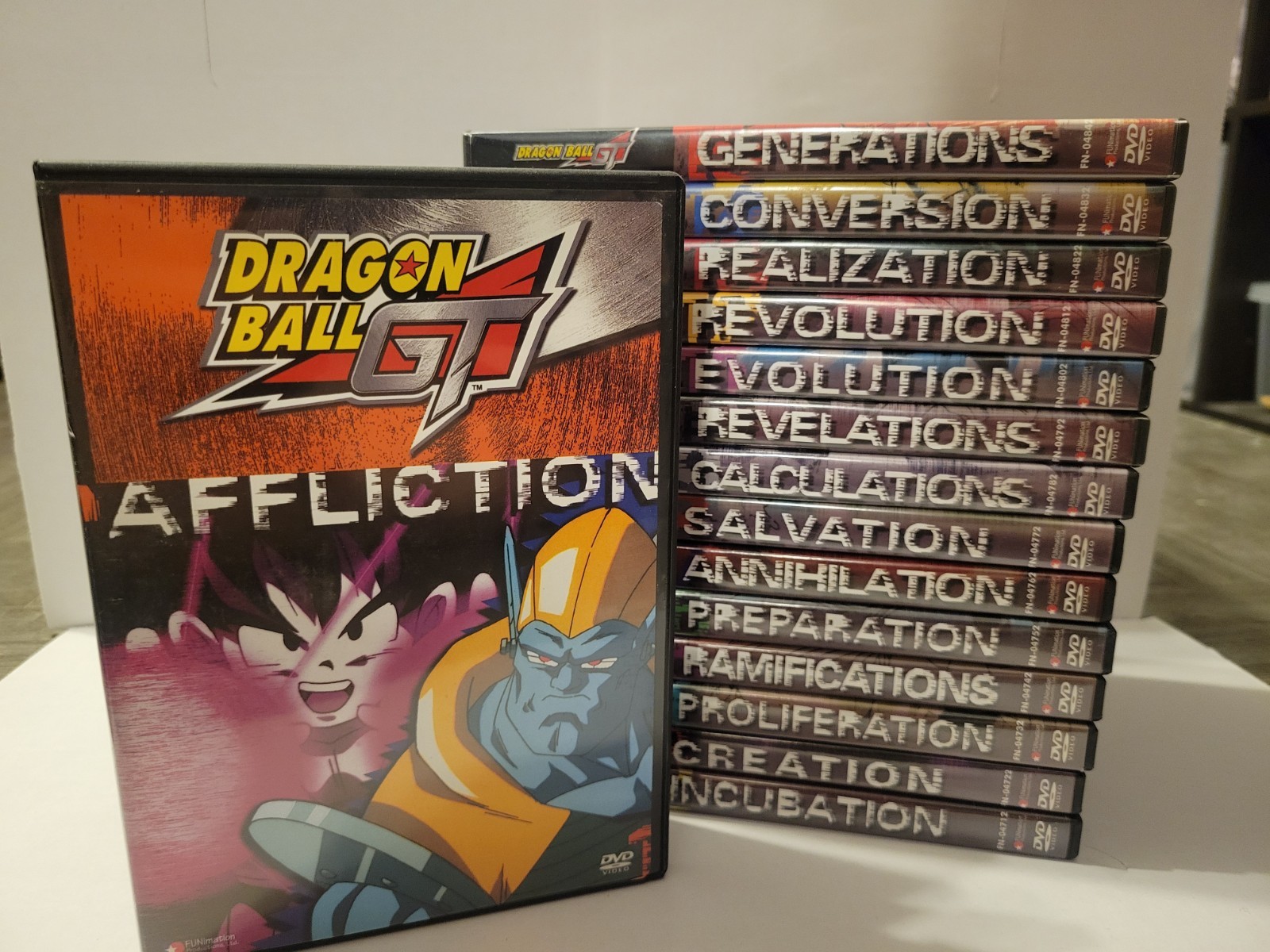 Dragon Ball GT Complete DVD Set, Vol 1-15 DBGT Funimation