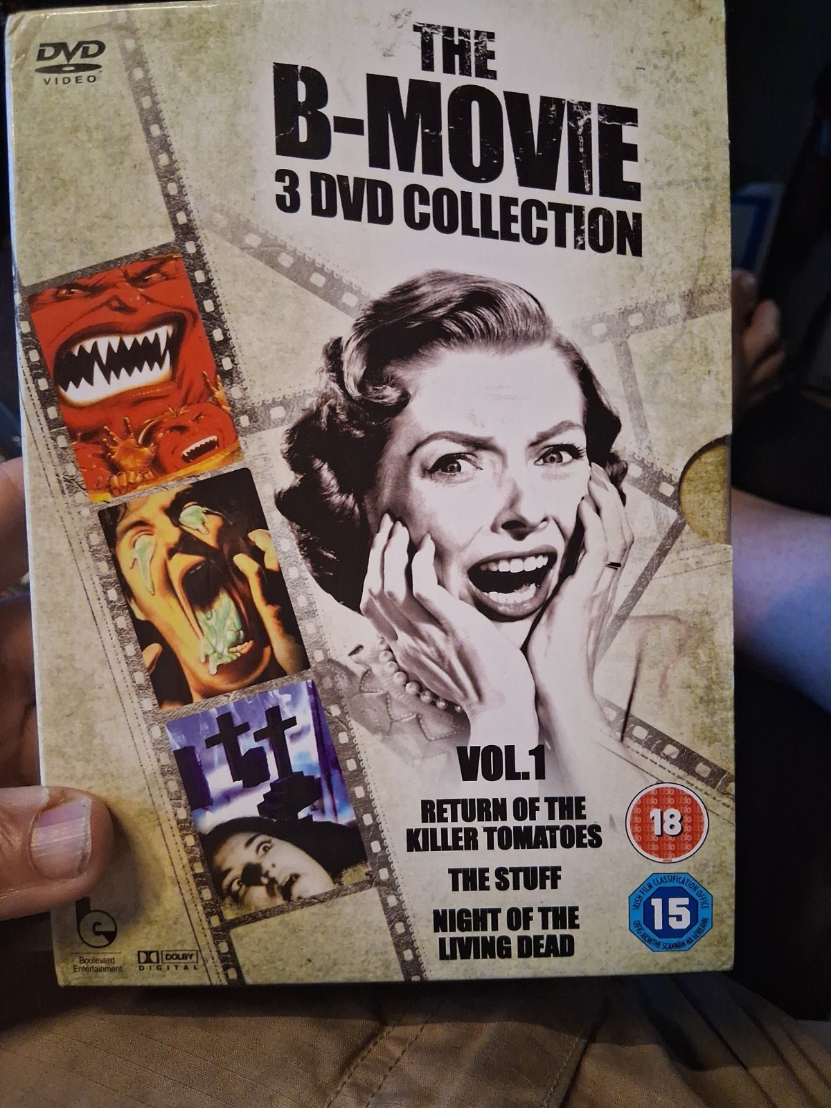 The B Movie Collection Vol. 1 ( DVD ) The Stuff, Night of Living Dead, Return…