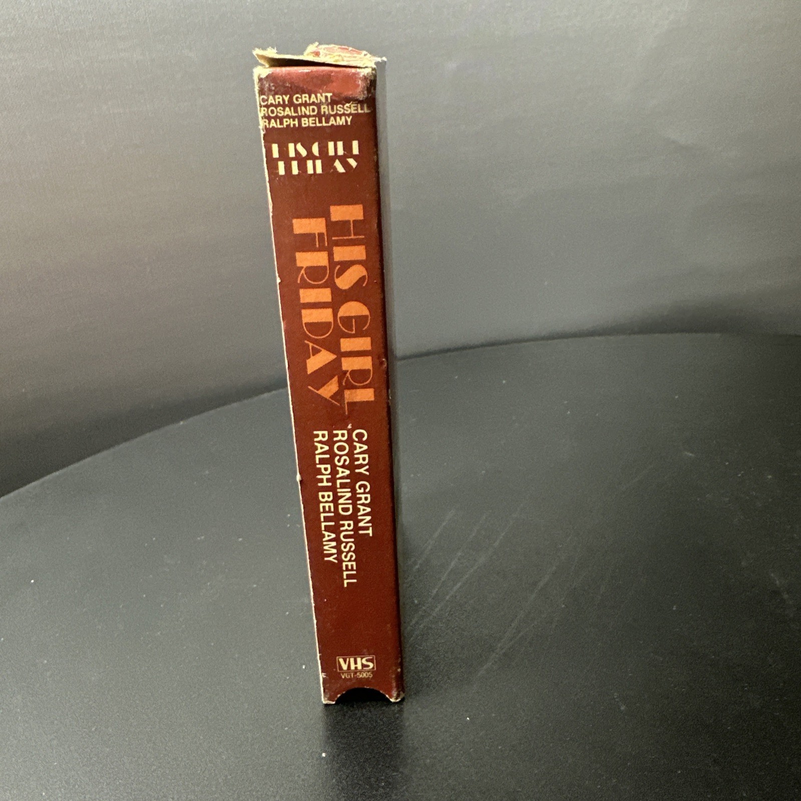His Girl Friday VHS Goodtimes Not Rated | Running time: 92 minutes