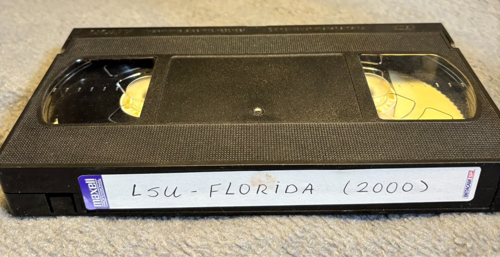 Found Footage Florida Gators VHS Tapes College Football 2000-2001 Lot of 9