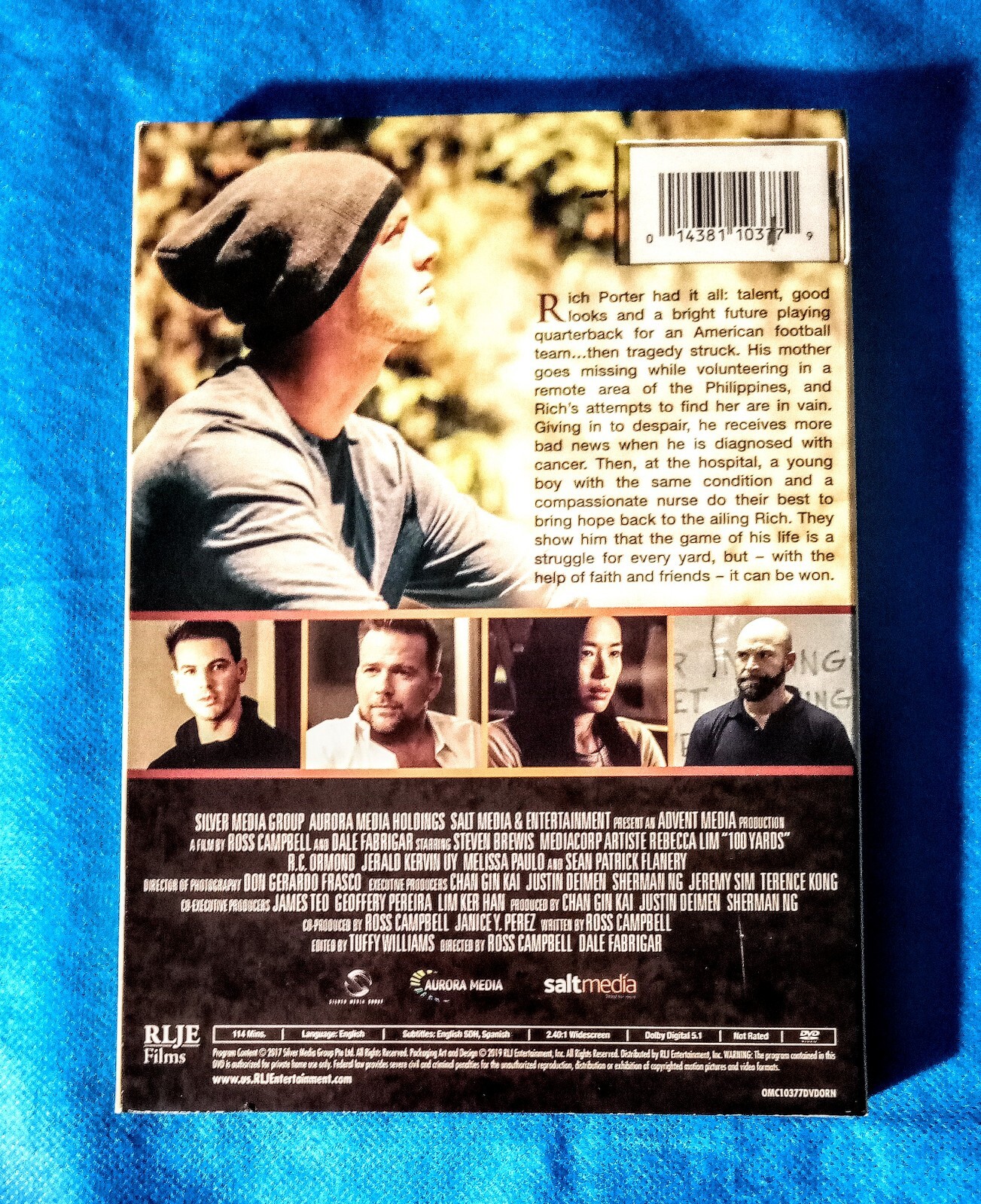 100 YARDS DVD Drama-Inspirational “How Far Would You Go…” (2019)