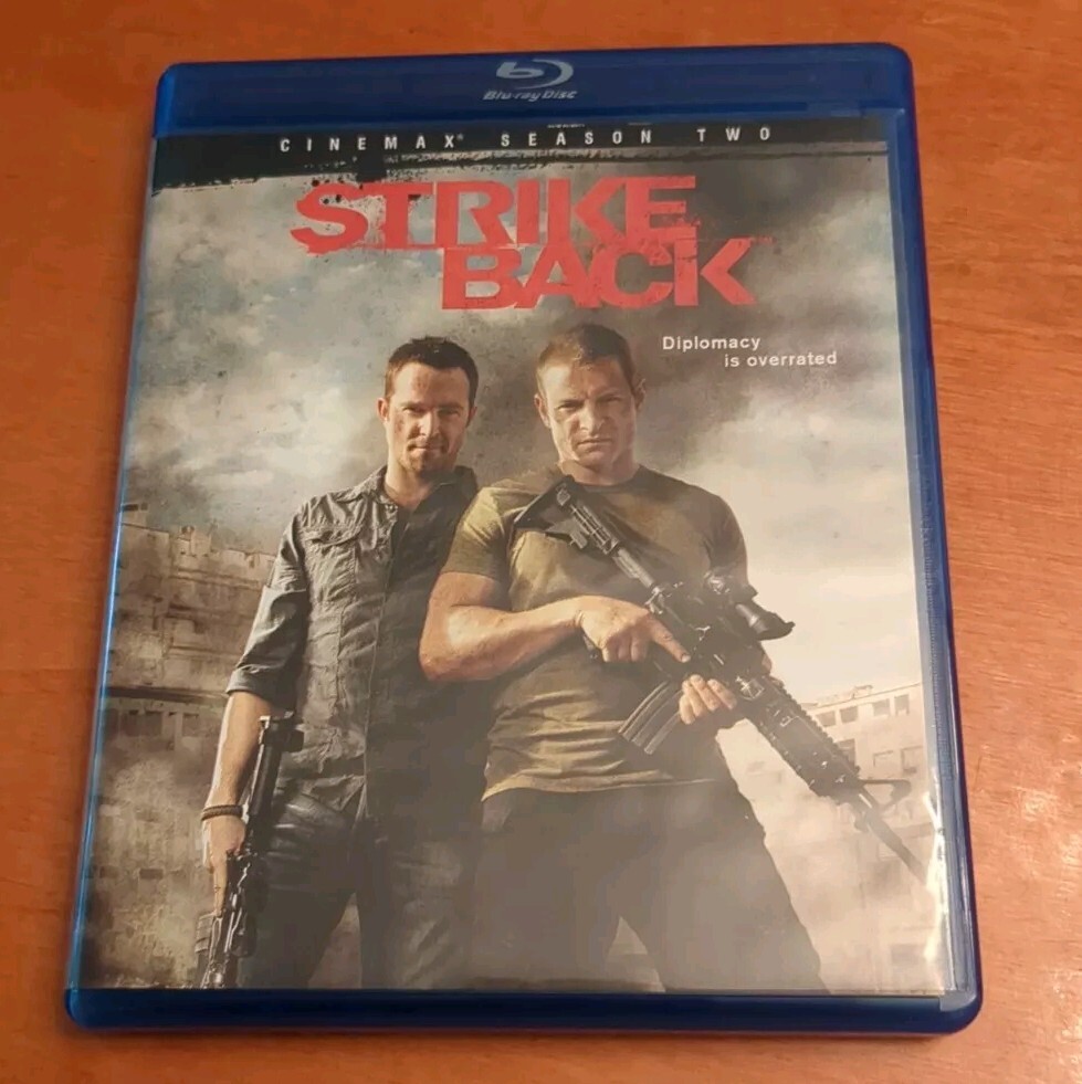 Strike Back Season Two Blu-ray Cinemax Chris Ryan Philip Winchester Rhona Mitra