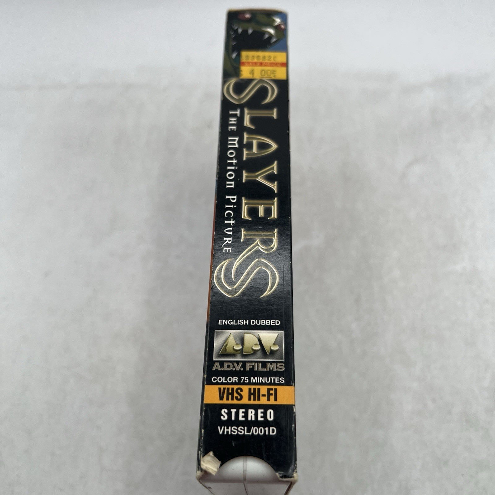 Slayers – The Motion Picture (VHS, 1998, Dubbed) Anime Manga