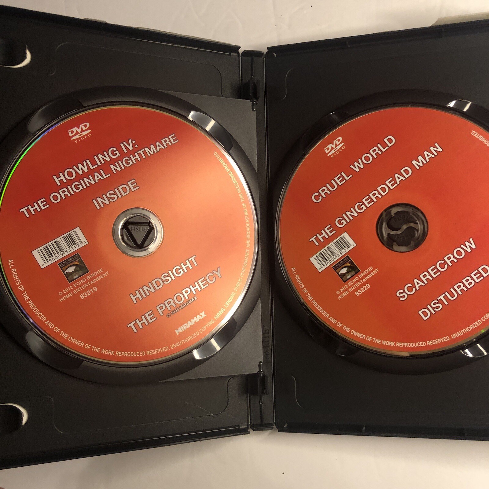 Midnight Horror Collection, Vol. 10 (DVD, 2012, 2-Disc Set)