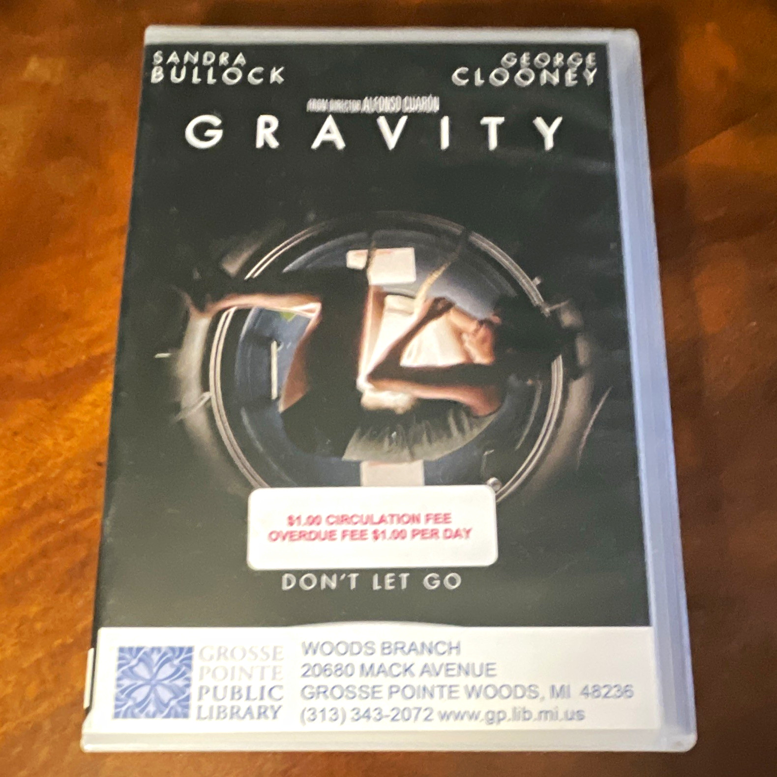 Warner Bros. Gravity DVD PG-13 2013 91 Min Alfonso Cuarón Bullock Clooney