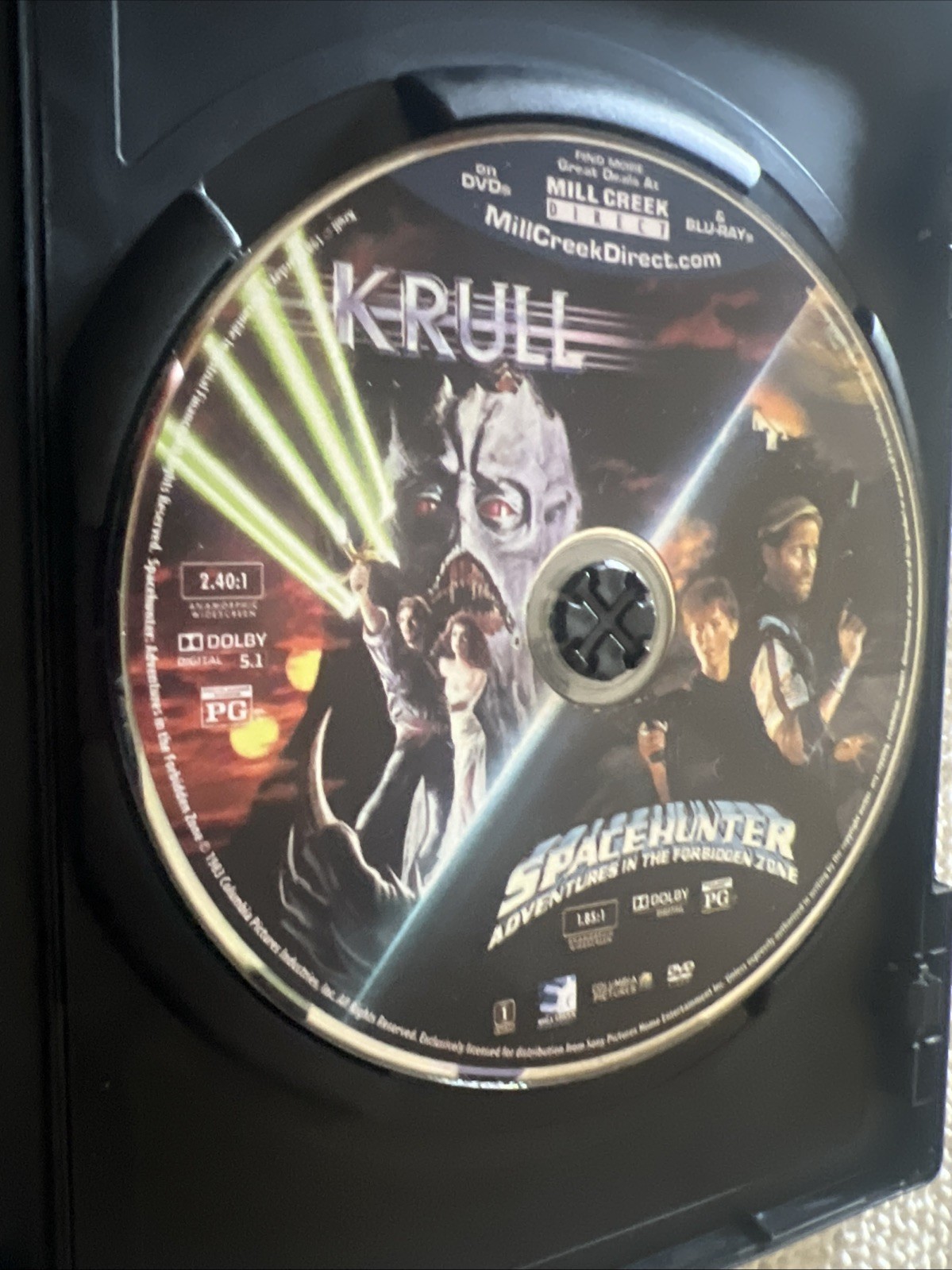 Sci-Fi Double Feature: Krull/ Spacehunter (DVD, 2015).