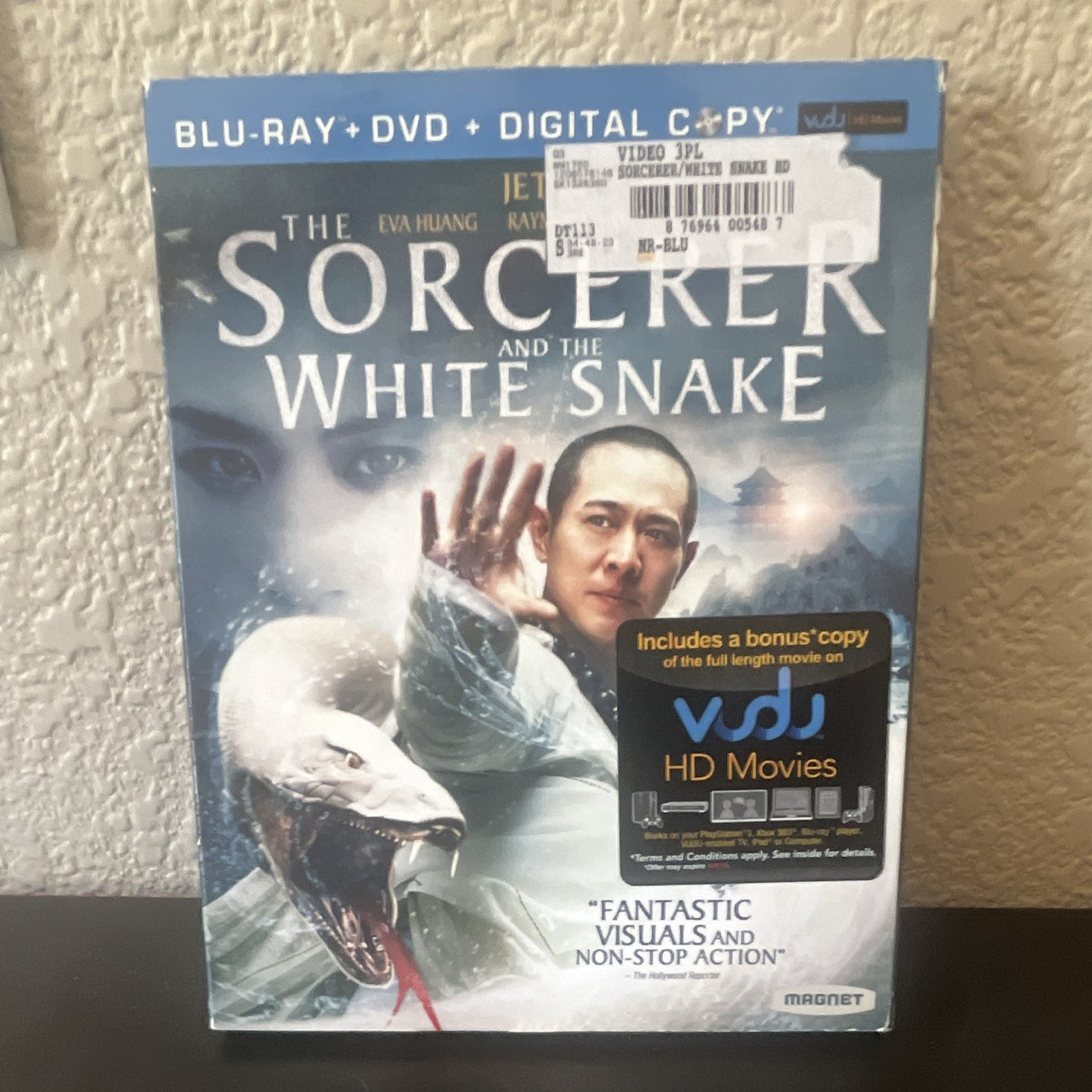 Magnolia The Sorcerer and the White Snake Blu-ray+DVD PG-13 2011 Jet Li
